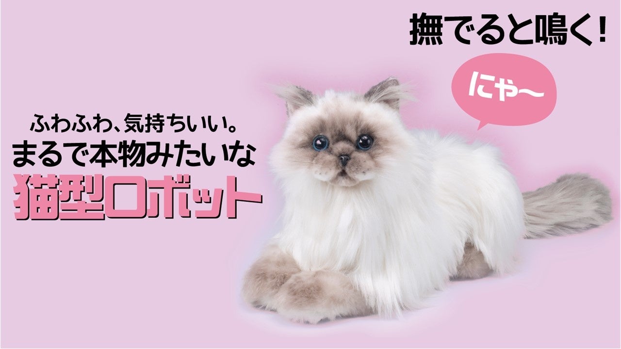 なでなでねこちゃんEX ヒマラヤン 発売 | トレンドマスター株式会社の