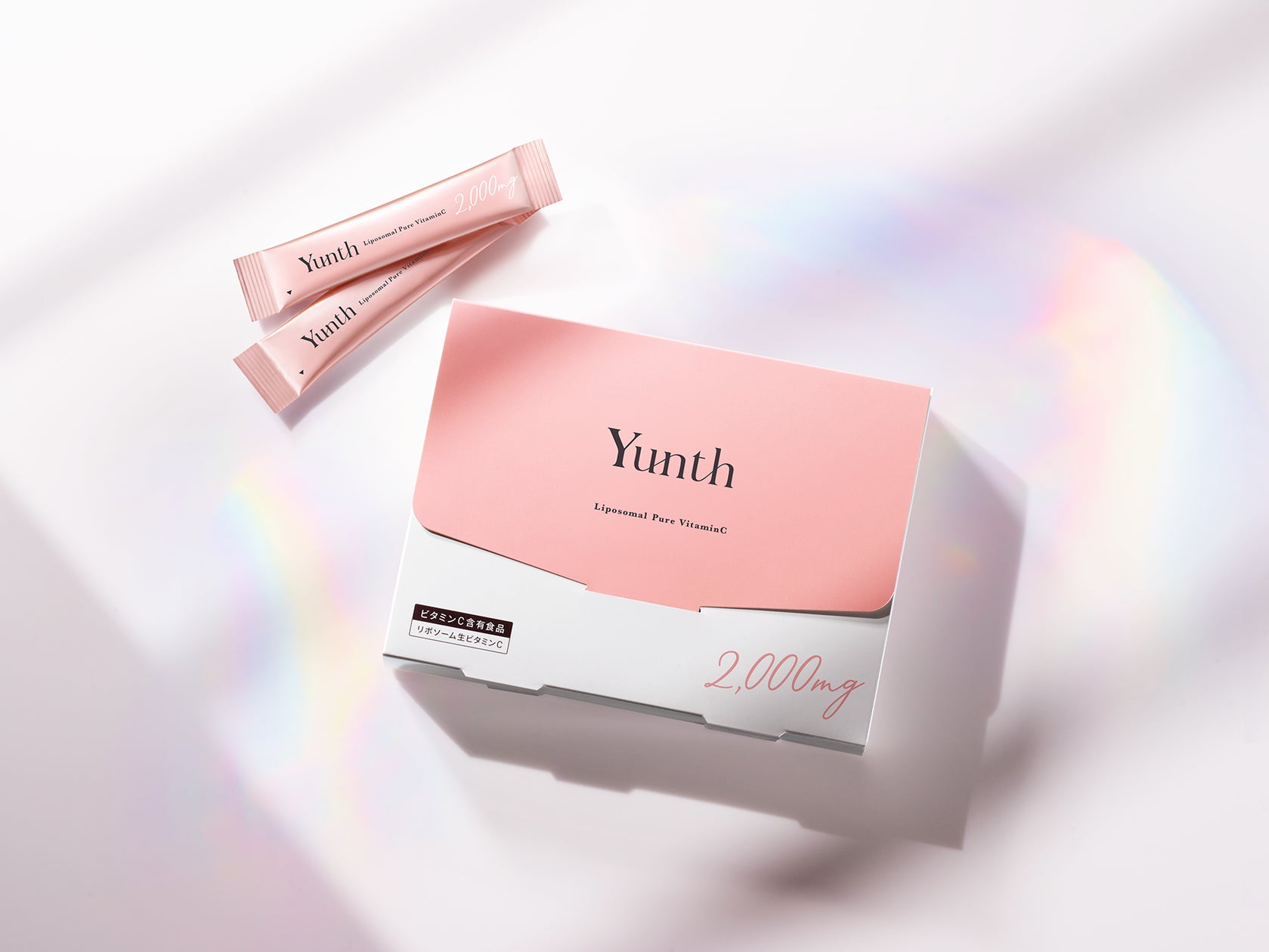 生ビタミンC美白美容液のYunthから“飲む”生ビタミンC誕生！高吸収型×即