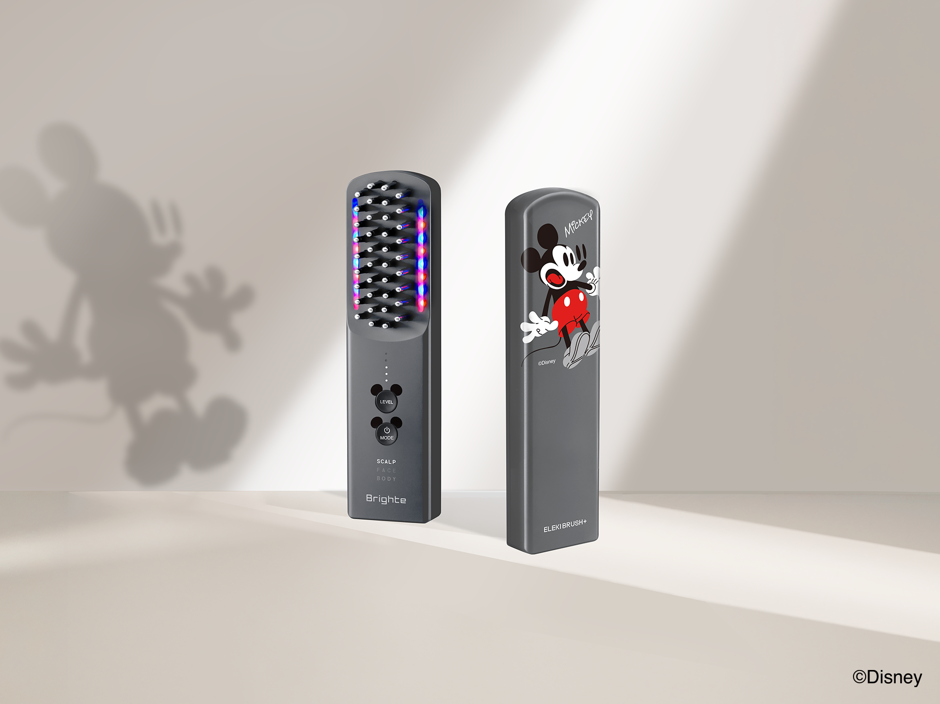 brightエレキブラシ＋ ミッキーデザイン 美容機器 限定ミッキー