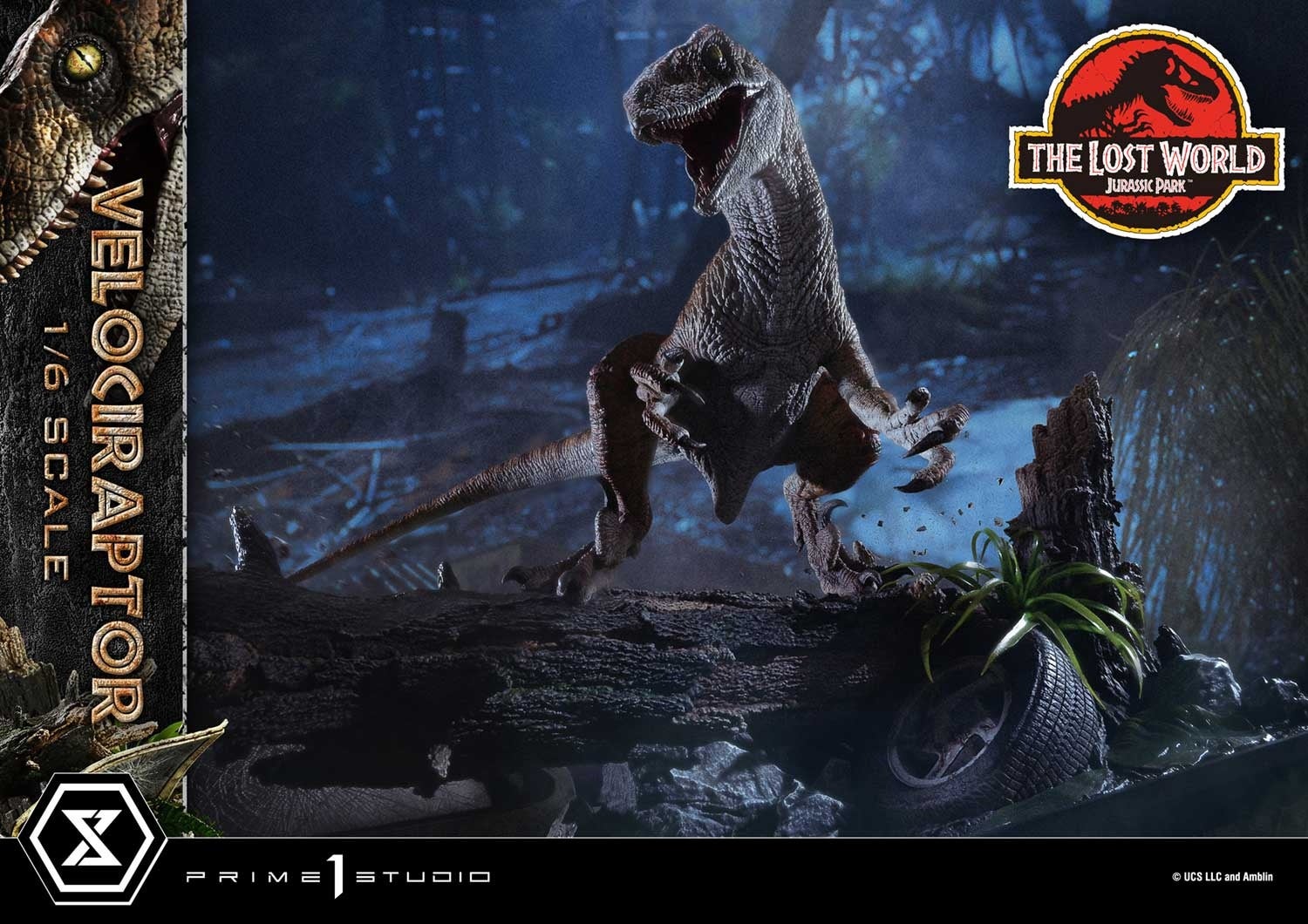 ロスト・ワールド／ジュラシック・パーク』から、ヴェロキラプトルの1