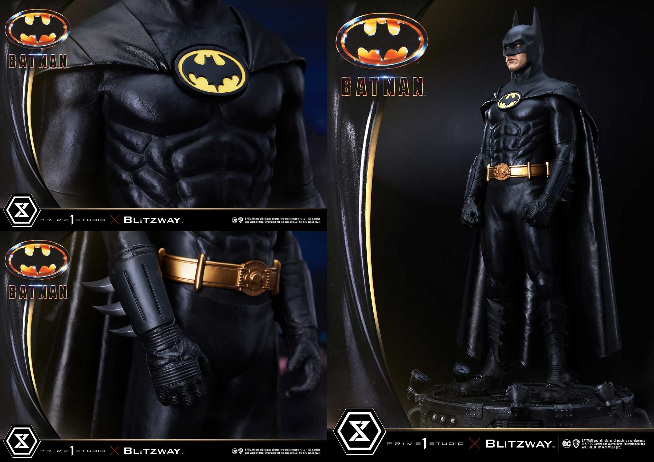 1989年公開の傑作ダークナイトムービーより、「バットマン」と