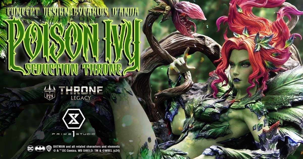 バットマン』シリーズの美しきヴィラン、「ポイズン・アイビー」を玉座