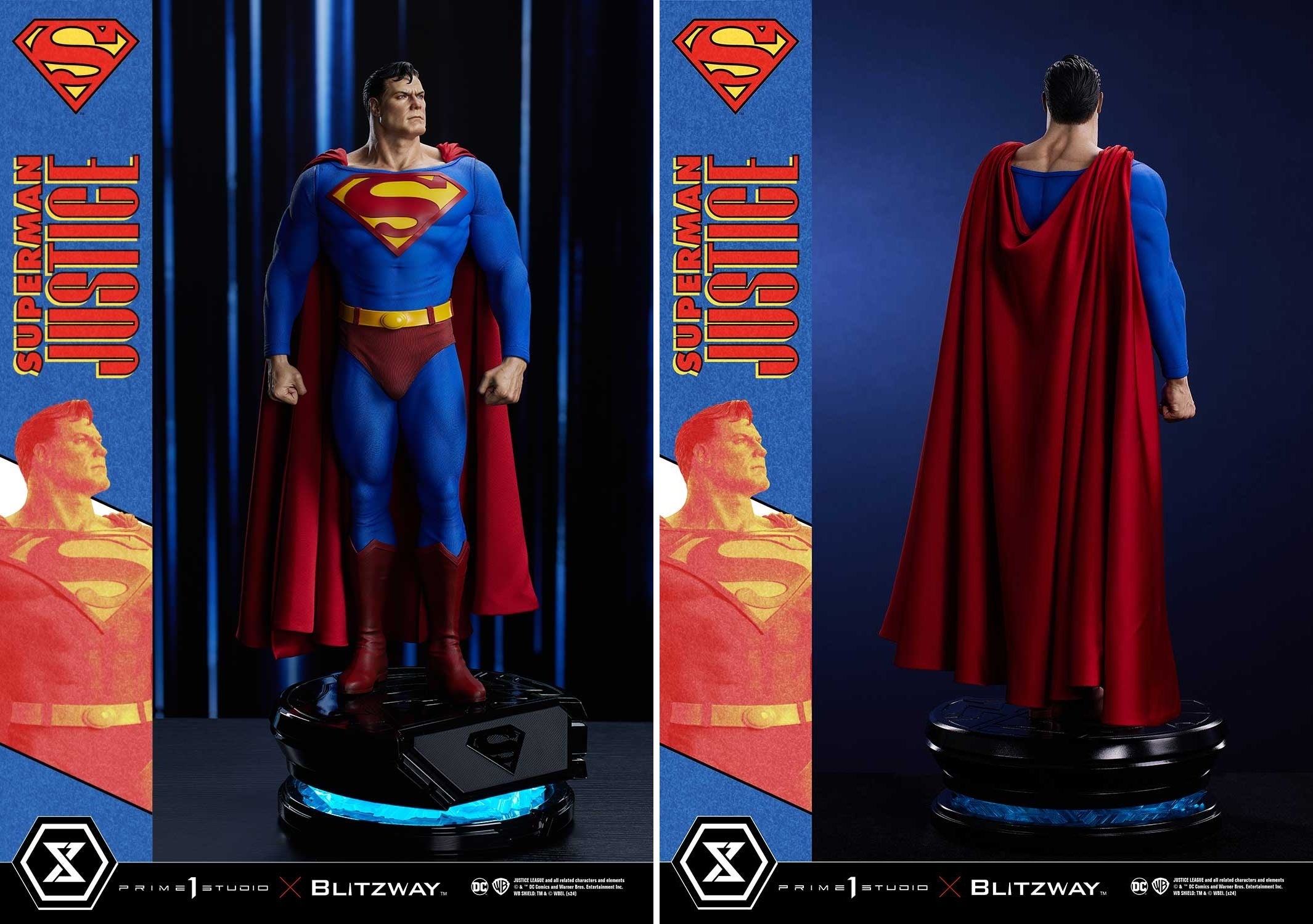 BMS Steel Justice ,閃回 Studio スーパーマン ヘッド BMS Steel