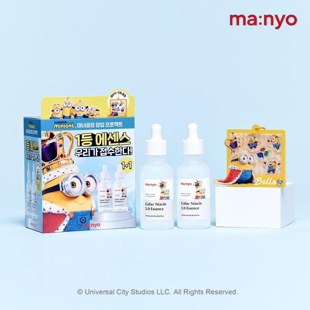 韓国のスキンケアブランド「魔女工場」から人気キャラクターミニオン