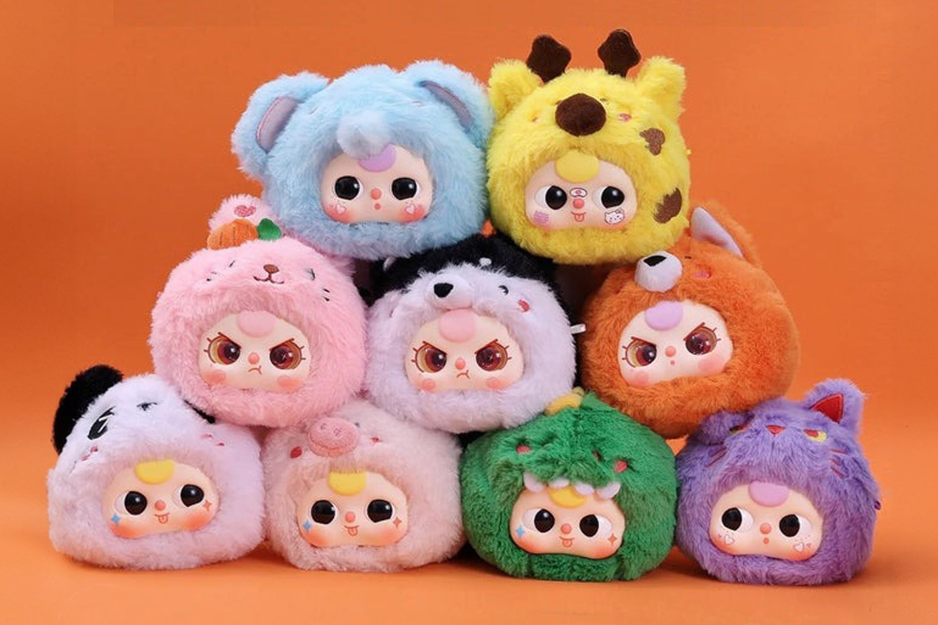 くりっとしたお目めが魅力！ブラインドボックス仕様のぬいぐるみ