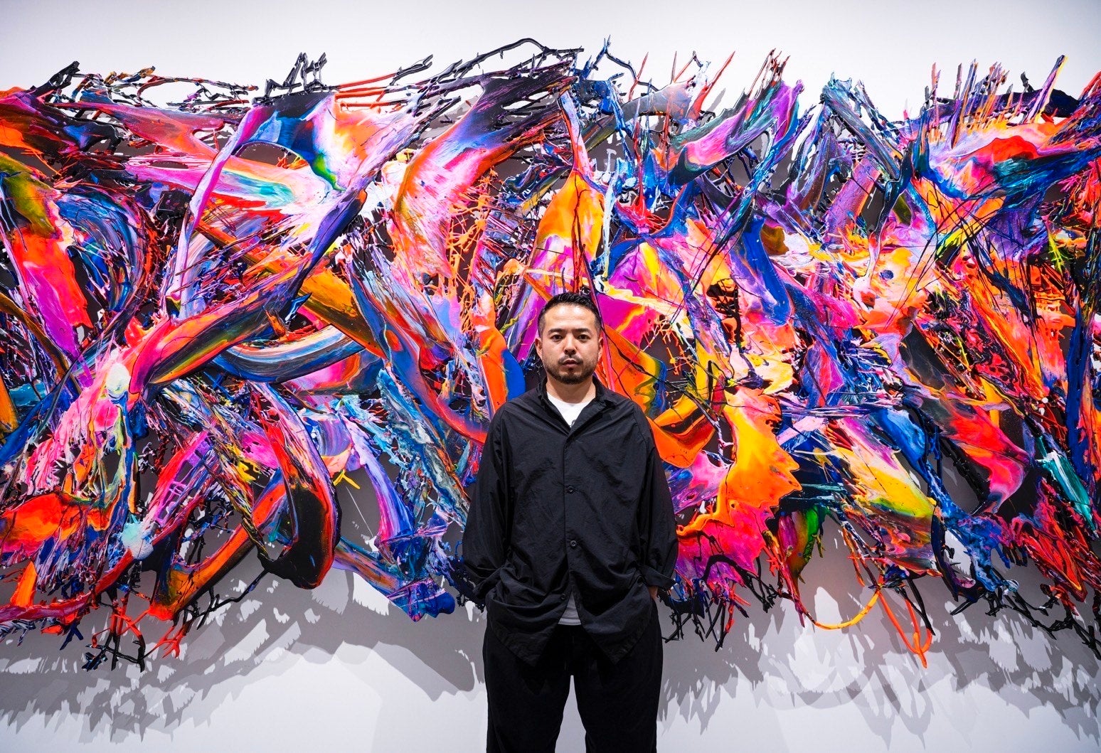 山口歴の新作壁画「OUT OF BOUNDS」天王洲の寺田倉庫で公開 | 一般社団