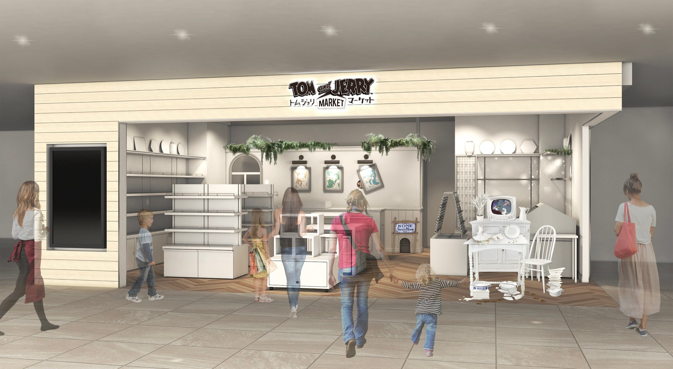 トムジェリマーケット」の常設店が全国初登場！「トムとジェリー」の