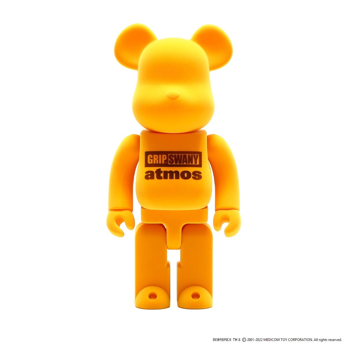 トリプルコラボレーションによる「atmos × GRIPSWANY BE@RBRICK100