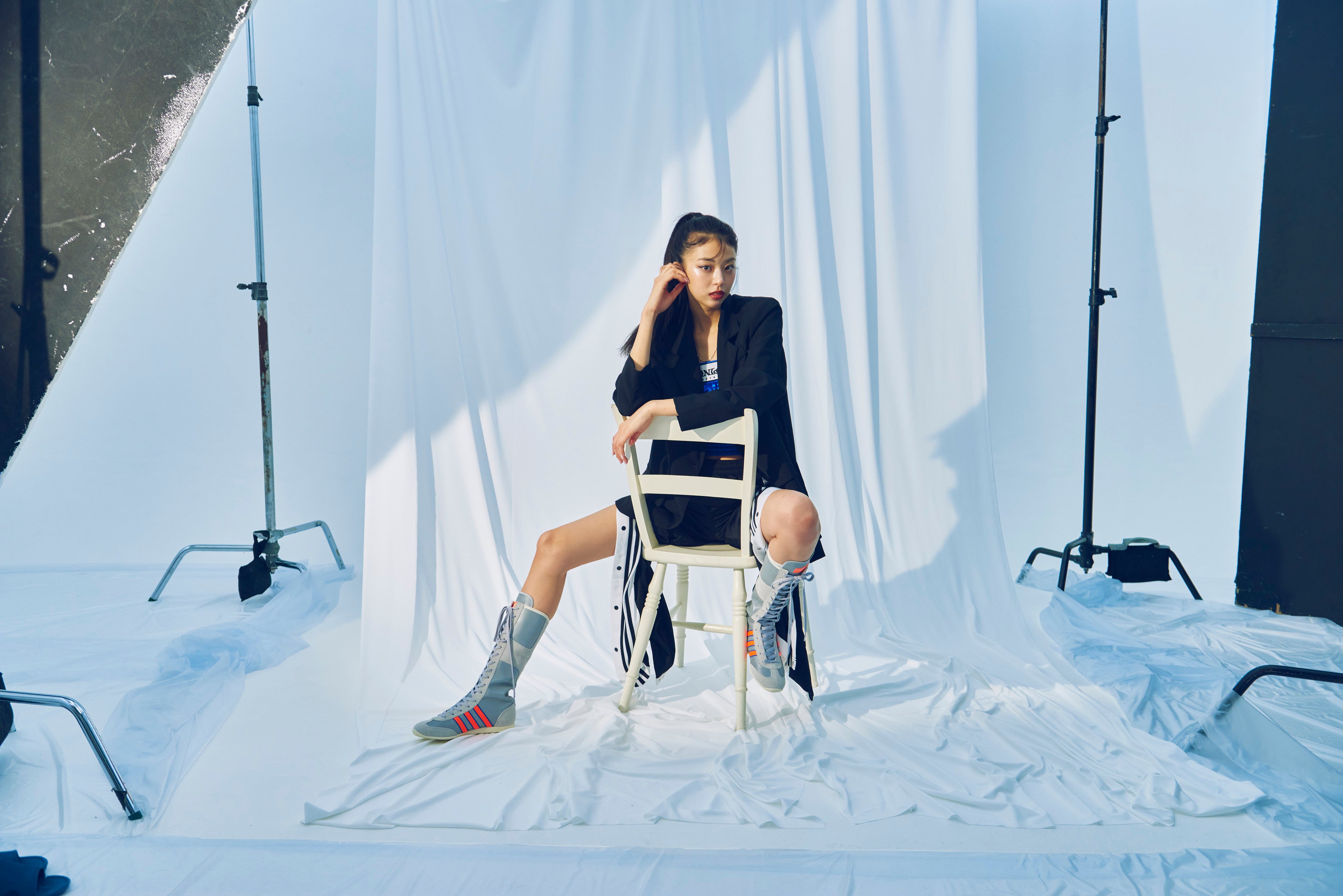 adidas Originalsのボクシングブーツ(ノックアウト)からインスピ