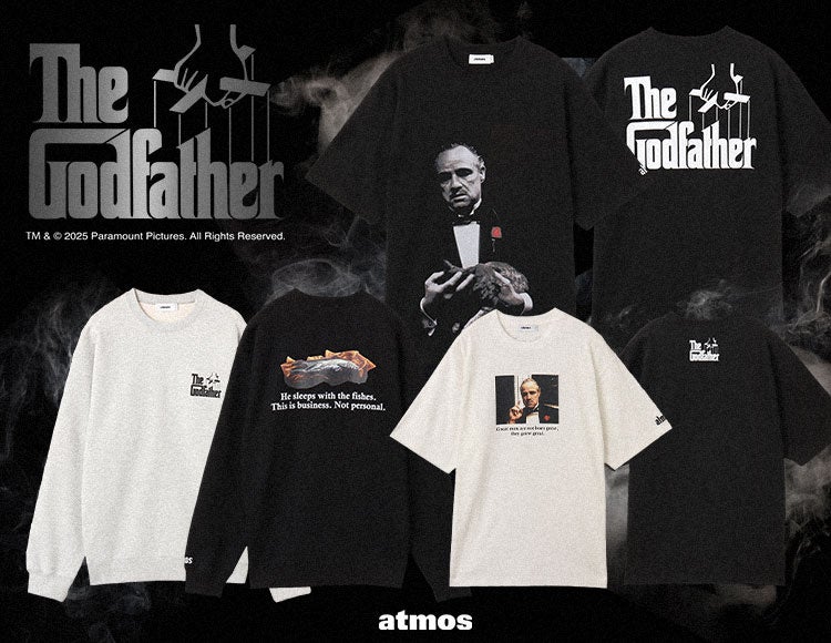 atmos Apparelより映画『The Godfather』にオマージュを込めた