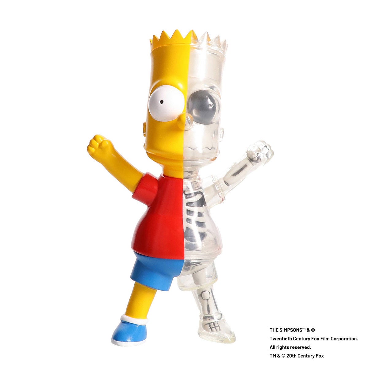 SECRET BASE x The Simpsons x atmosが⼿を組みBart Simpson Figure “X