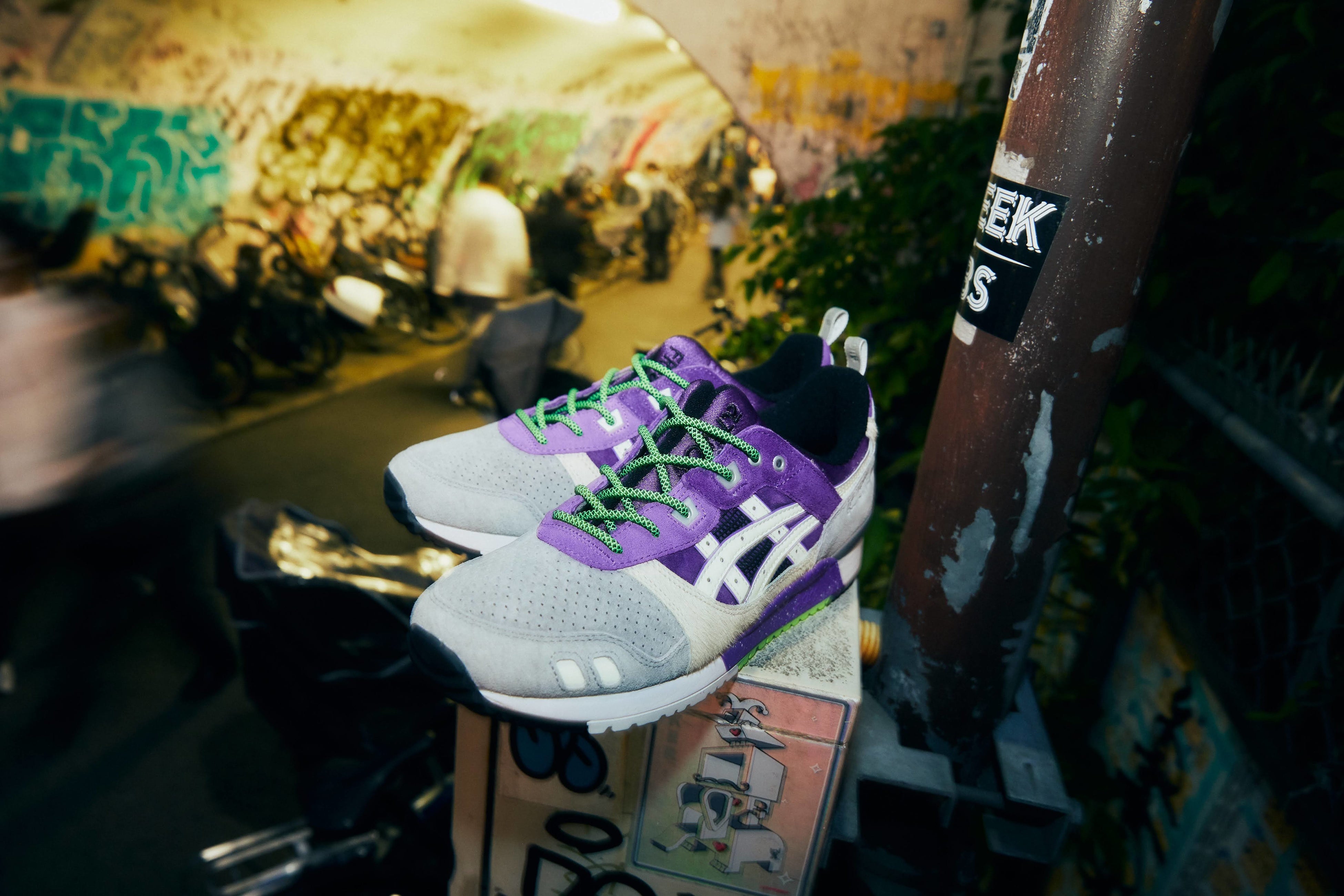 asics TOKYO スイムウェア 紫 asics TOKYO スイムウェア 紫 asics