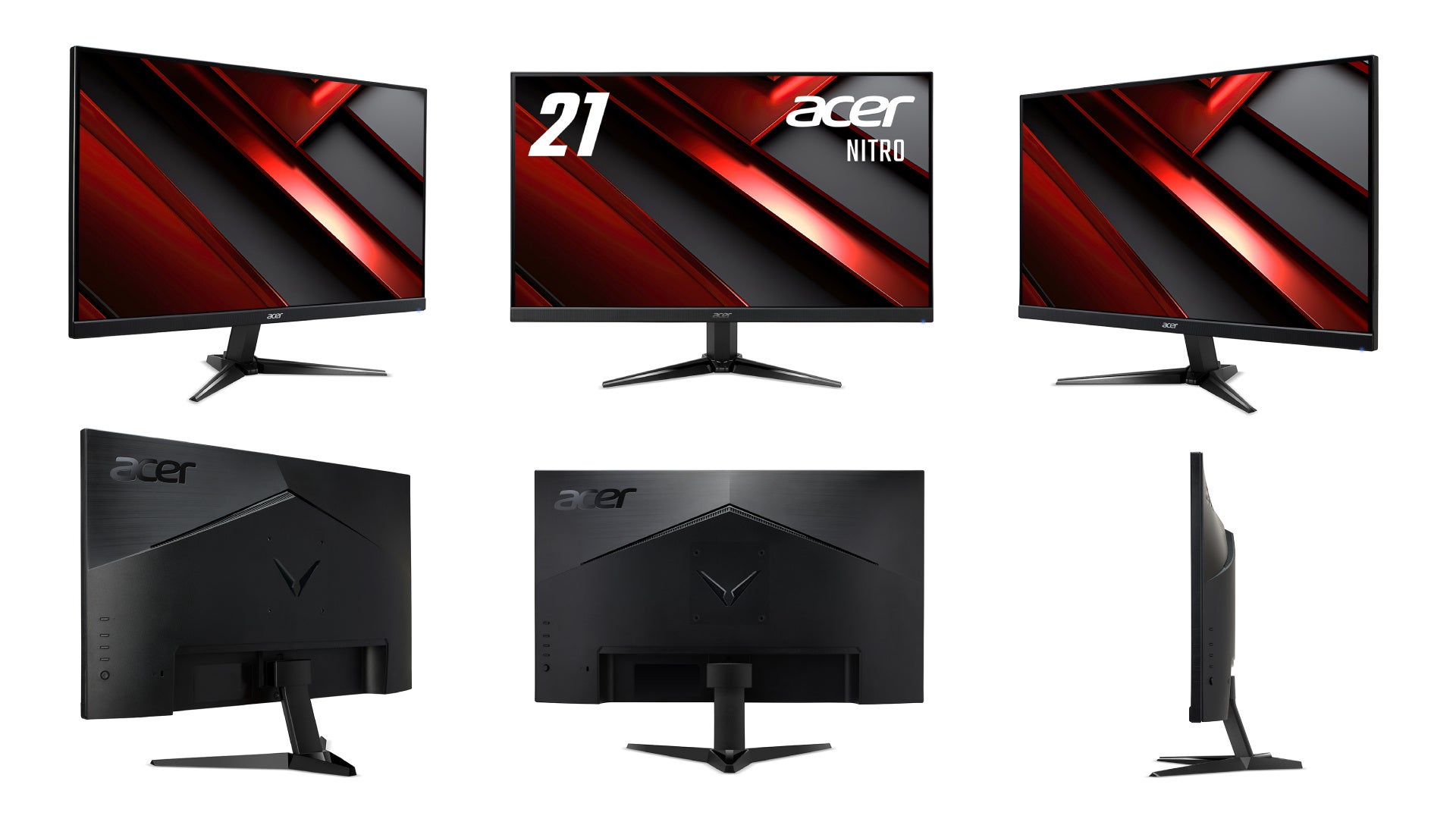 Acer、27インチWQHD 144Hz／21.5インチ フルHD 120Hzのゲーミング
