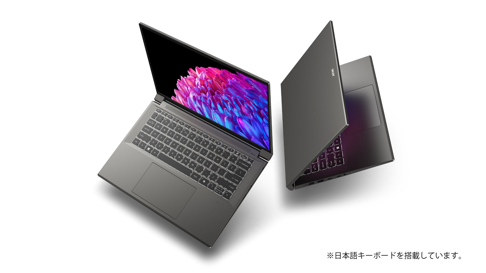 NVIDIA® Studio対応、クリエイター向け軽量AIノートパソコン 「Swift X