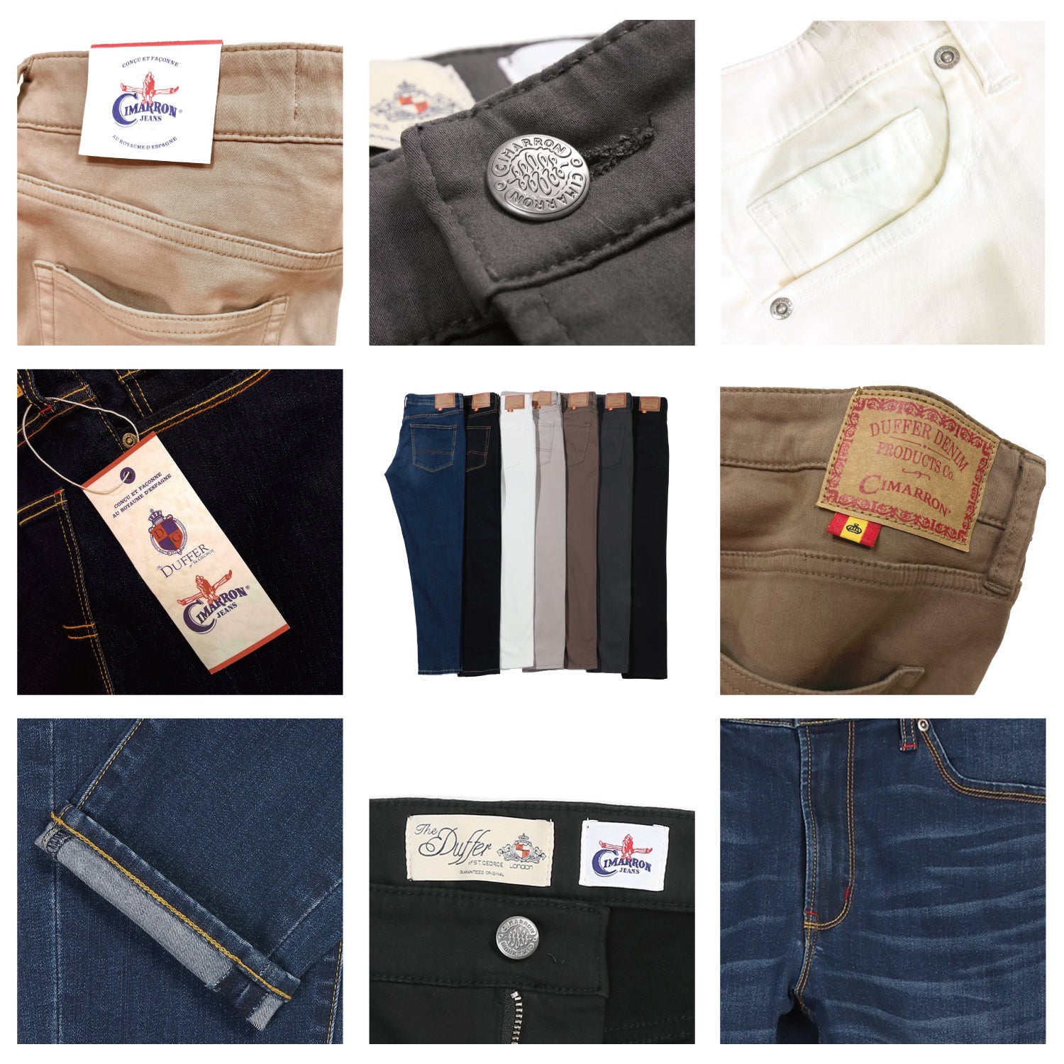 DUFFER × CIMARRON JEANS” 7色展開のエクスクルーシブモデルを発売