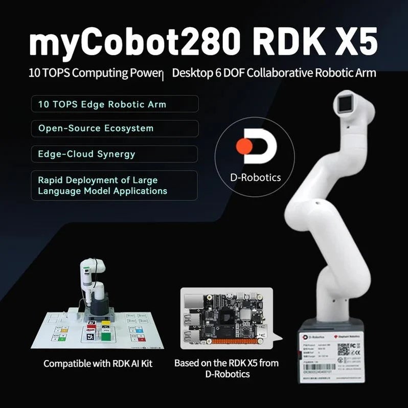 スイッチサイエンス、Elephant Robotics社AIロボットアーム「myCobot