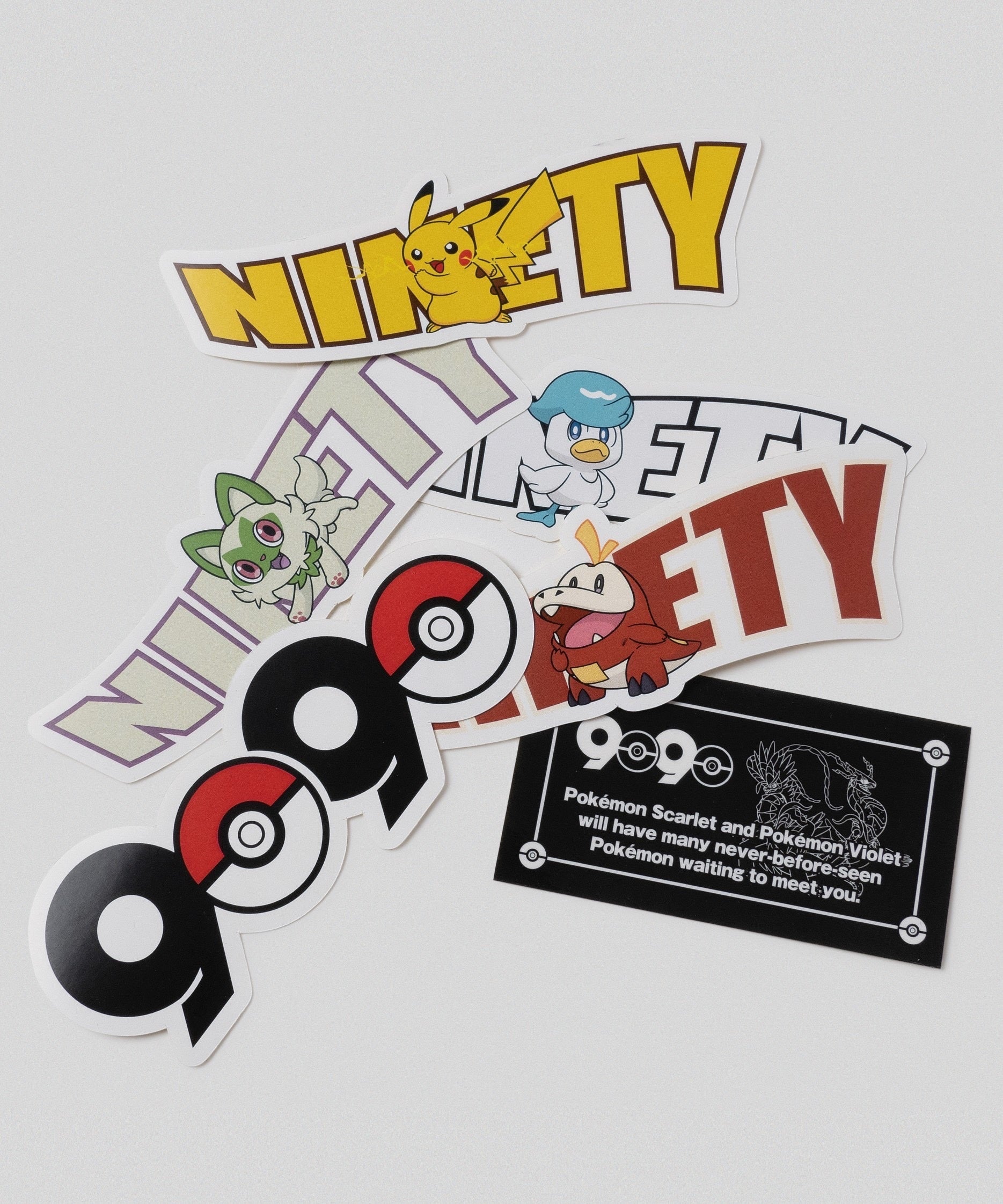 ストリートブランド 9090 から「9090 ポケモンコレクション」が 11 月