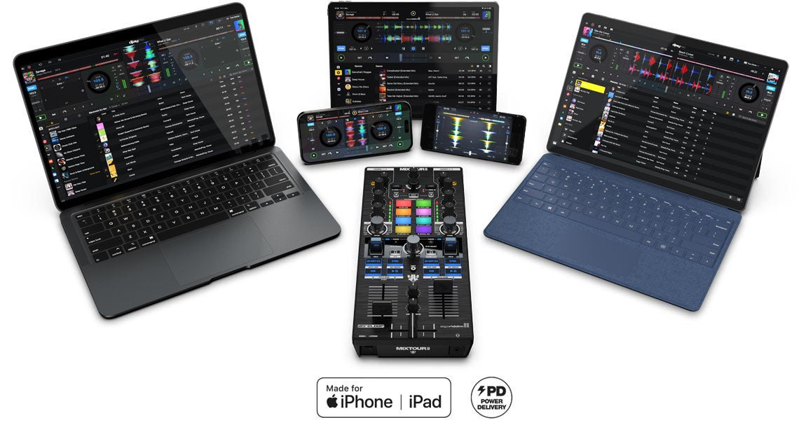 Apple Music対応djay専用コントローラー Mixtour Pro国内リリース