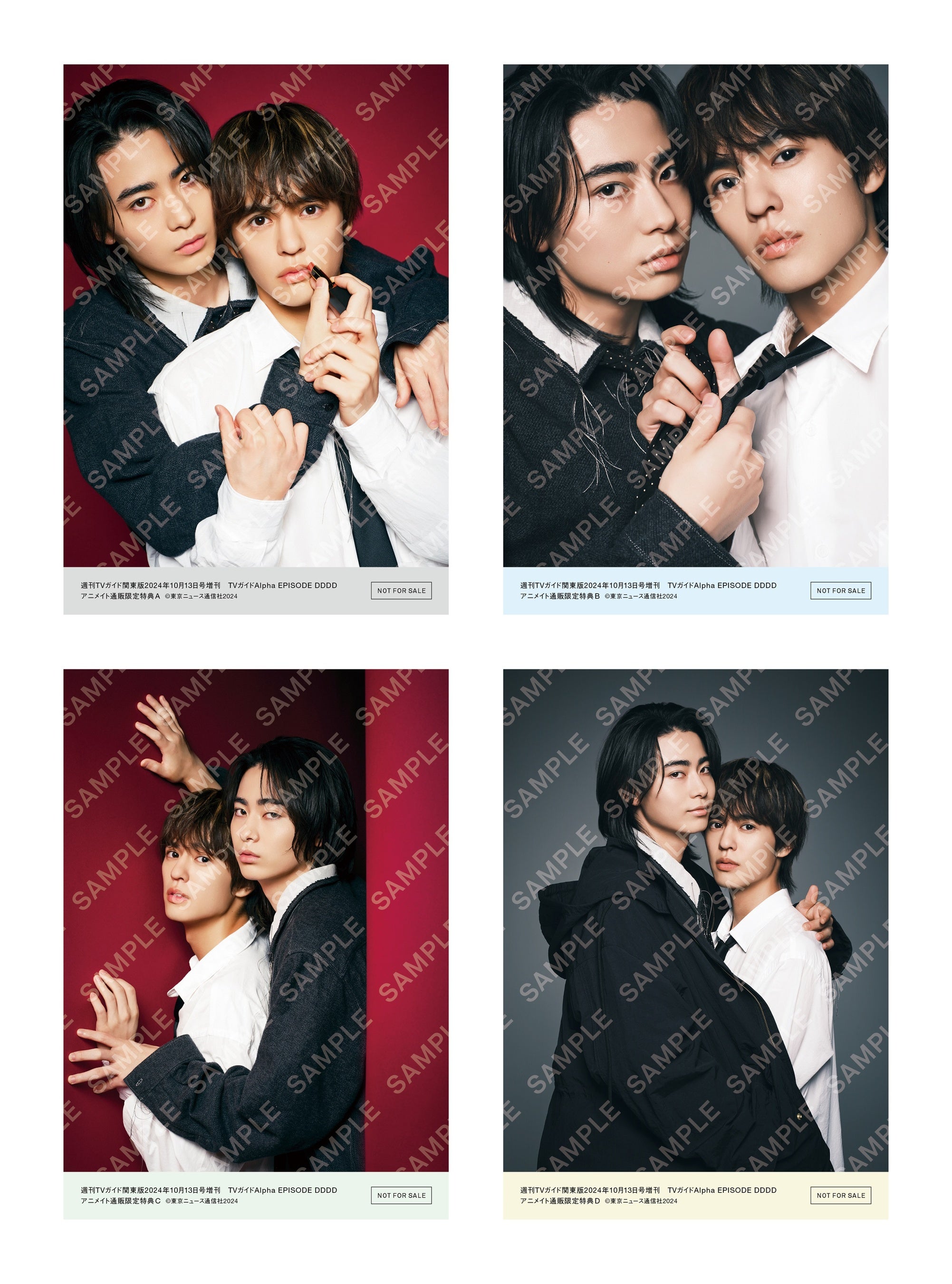 奥野壮＆豊田裕大が「TVガイドAlpha EPISODE DDDD」に登場！ シリーズ