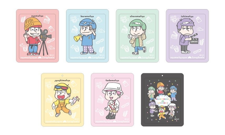 おそ松さん」×ラブトキシックのコラボアイテム、先行予約販売スタート
