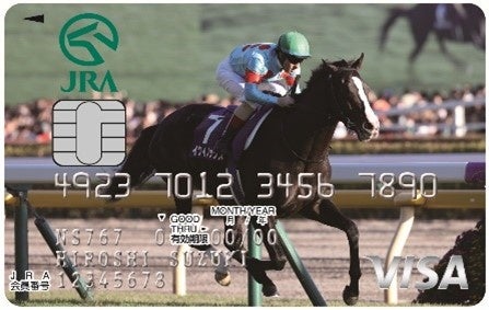 三菱UFJニコス、JRAとの提携カードで新デザインを追加 世界最強馬