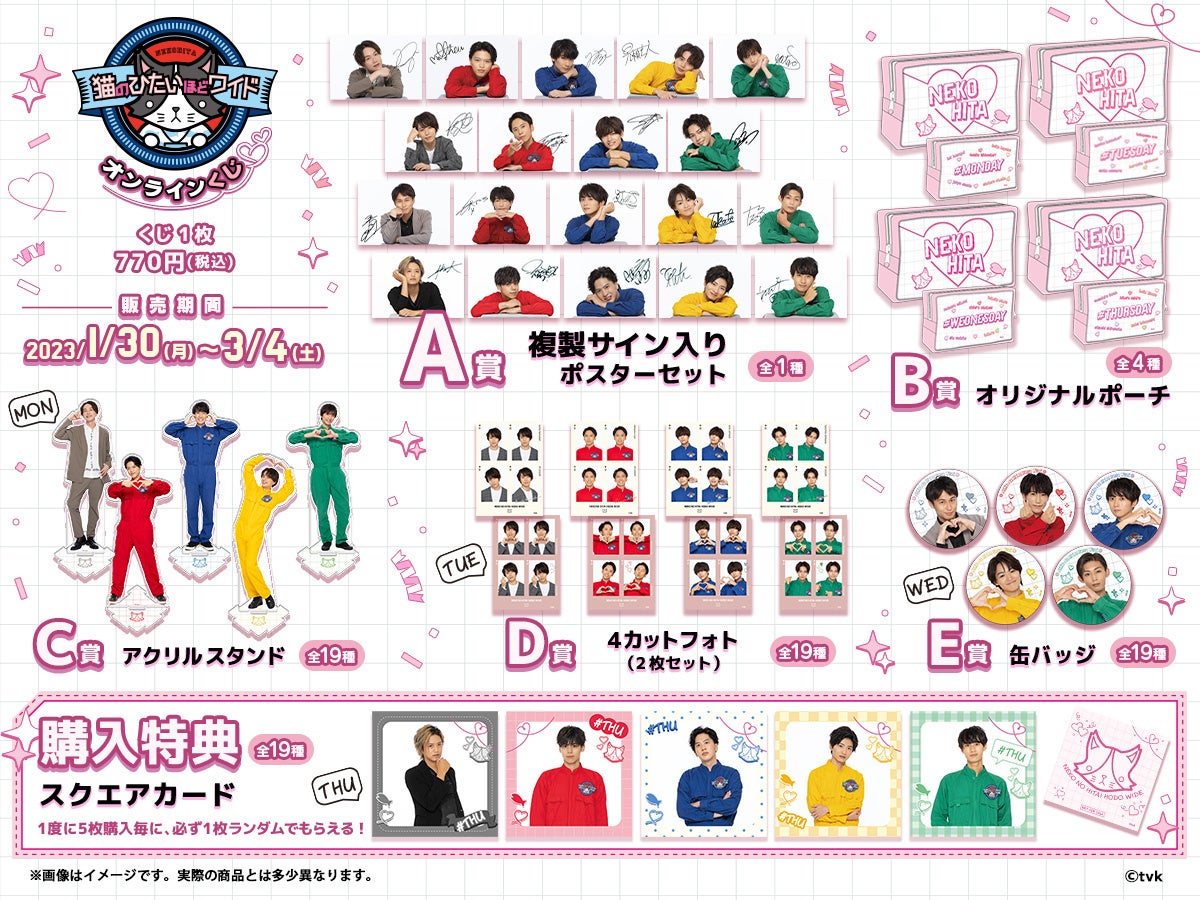 猫のひたいほどワイド】オンラインくじが登場！ | 株式会社ディ