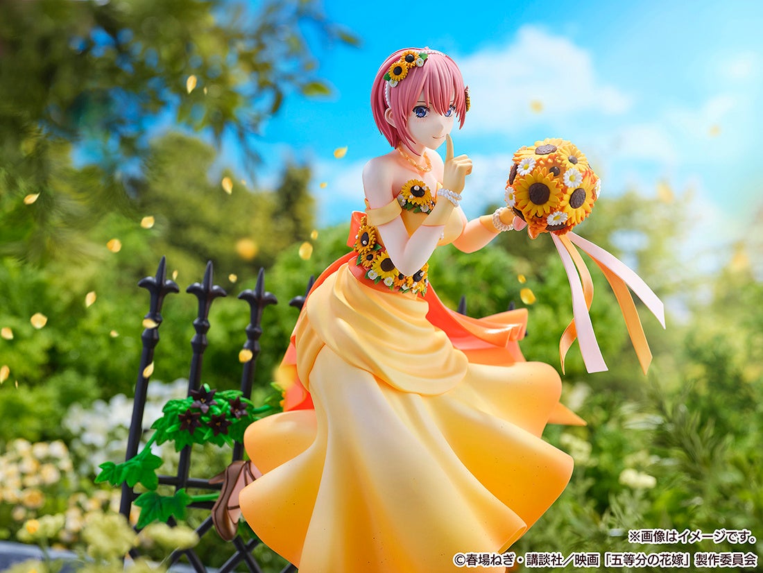 SHIBUYA SCRAMBLE FIGURE、映画「五等分の花嫁」より黄を基調にした