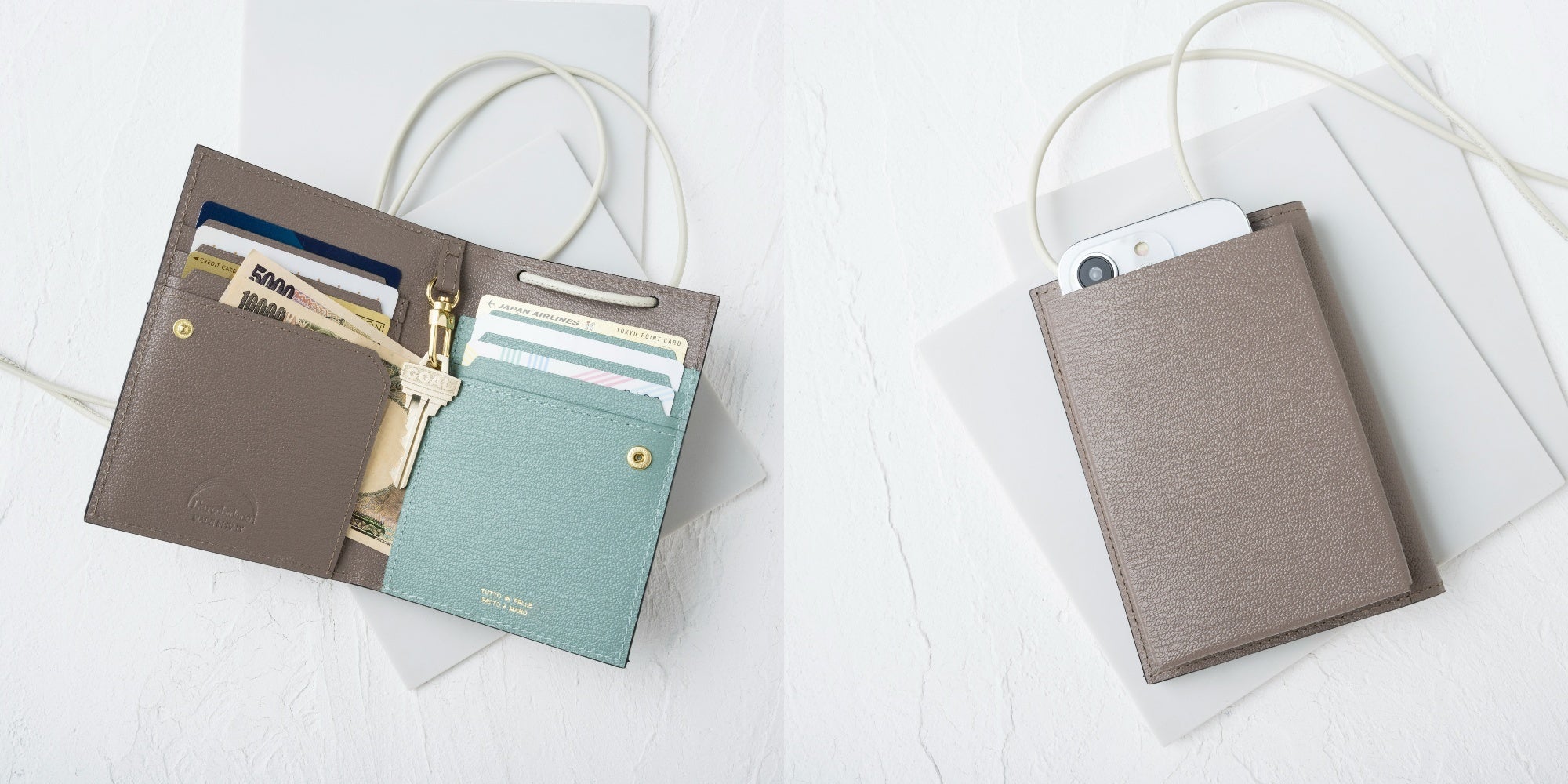 L'arcobaleno（ラルコバレーノ）から「スマートショルダーウォレット