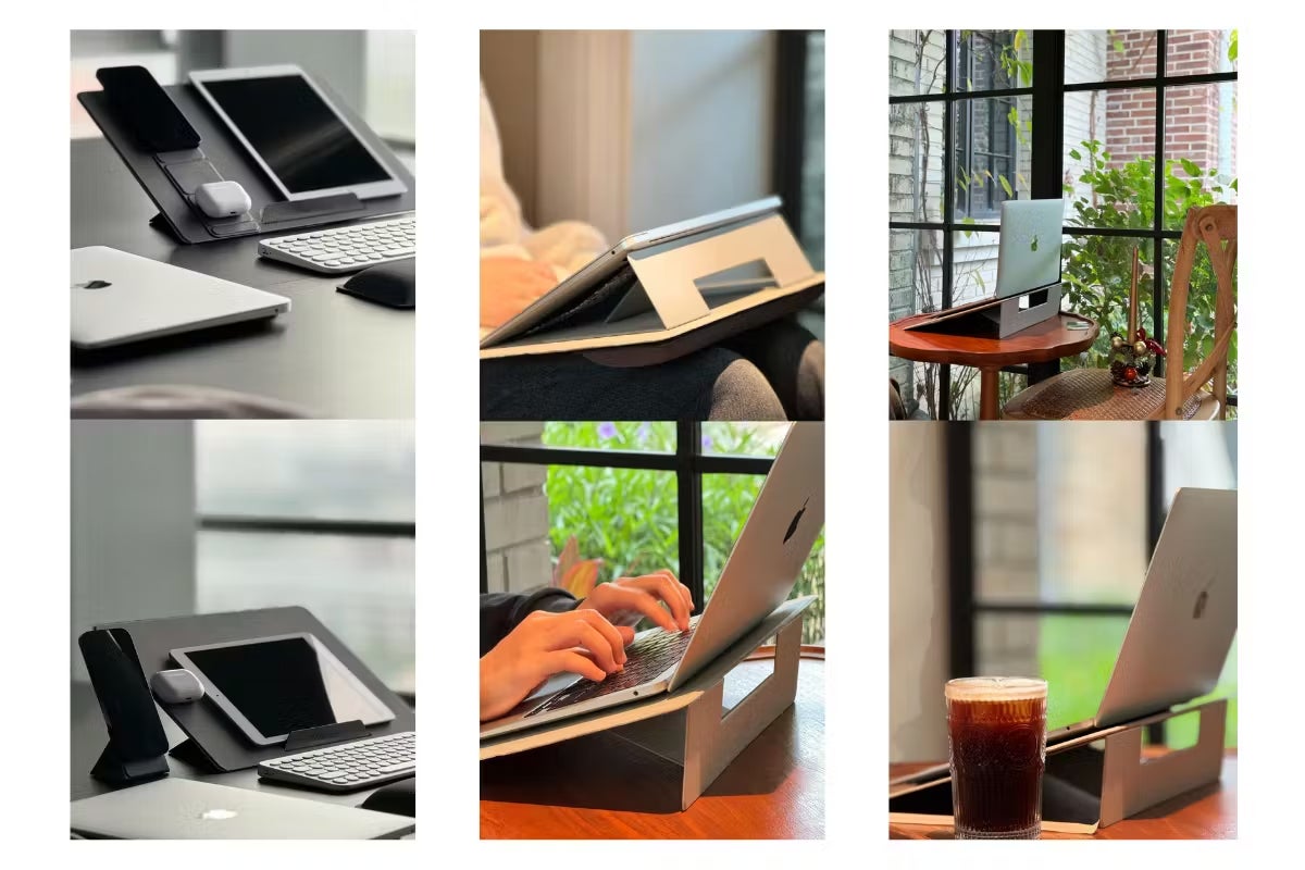 デスクから膝まで使えるノートPCスタンド「MAGNO（マグノ）」が3月25日