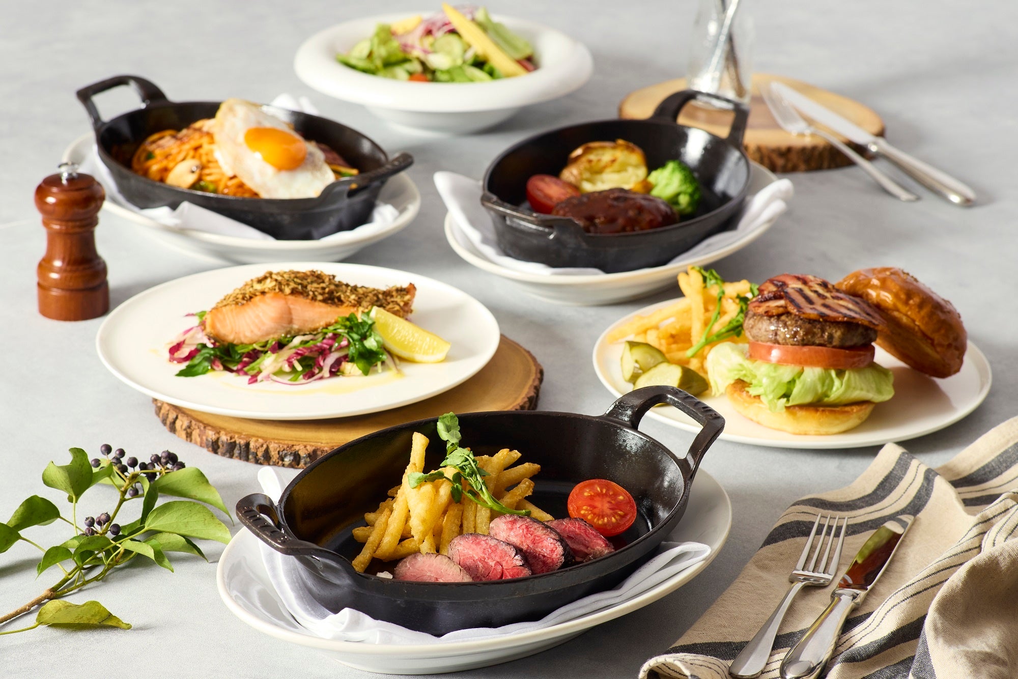 ヴィラフォンテーヌ グランド 東京汐留】グリル料理を提供する