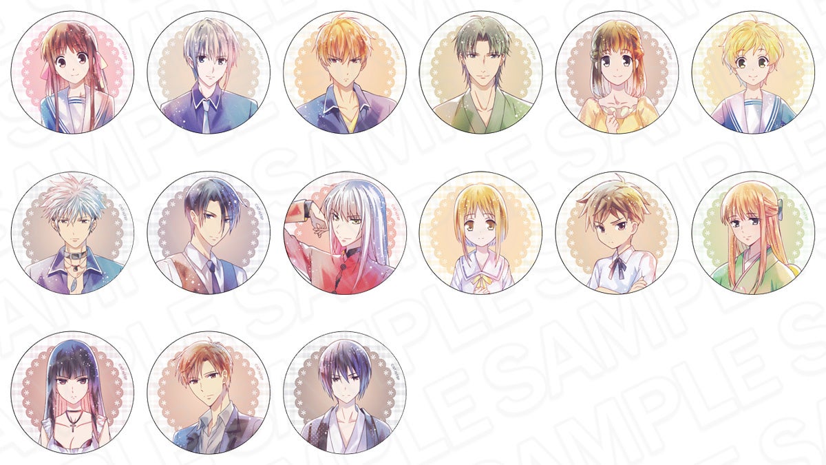 TVアニメ「フルーツバスケット」より、PALE TONEシリーズの