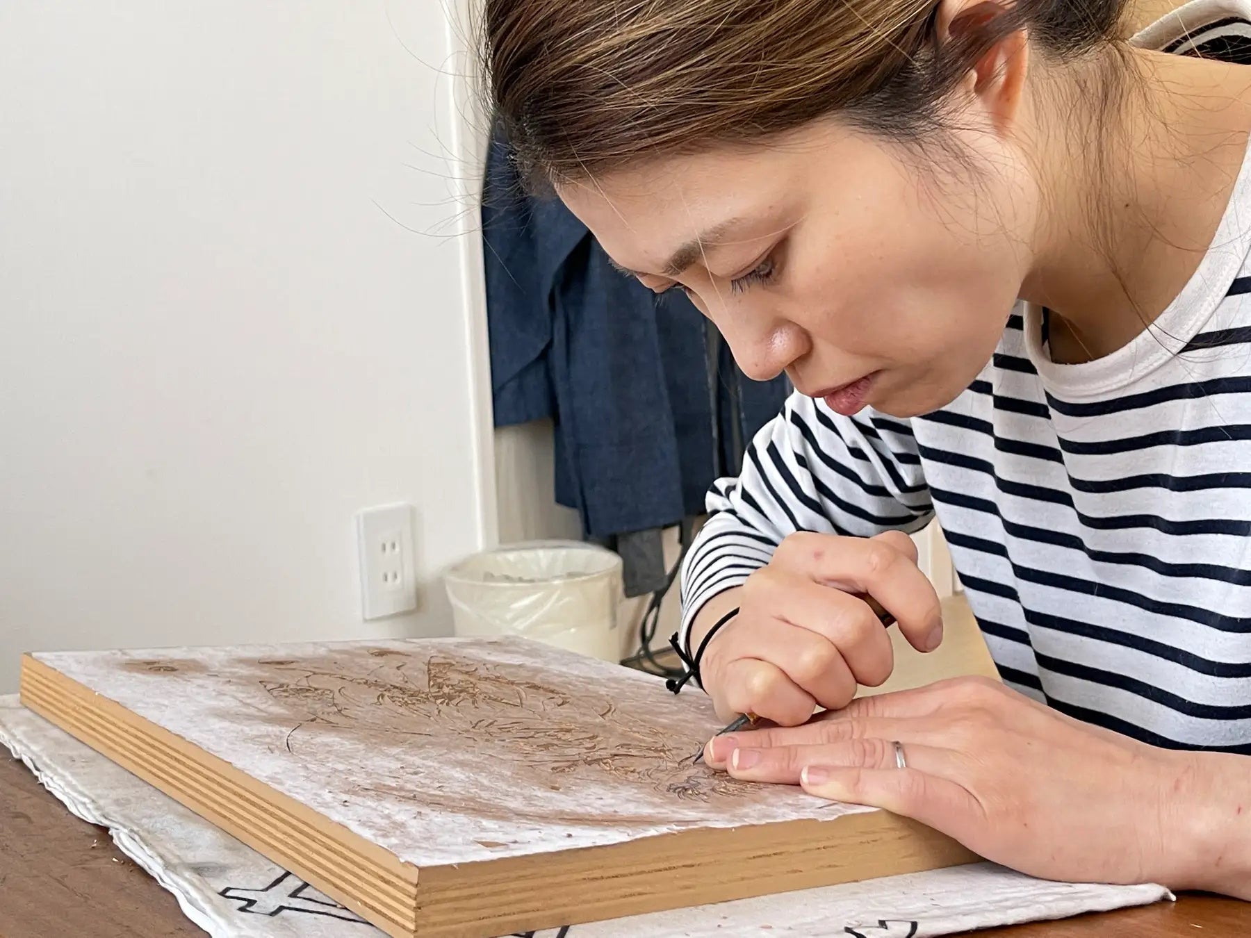 とある科学の超電磁砲T』より、和装を纏った「御坂美琴」の描き下ろし