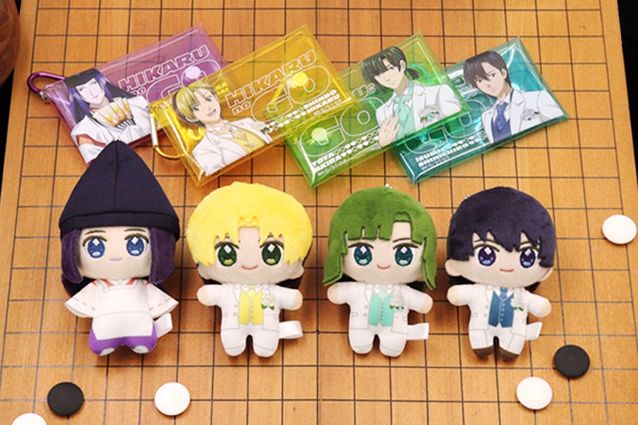 TVアニメ「ヒカルの碁」くじ引き堂の描き下ろしビジュアルを使用した