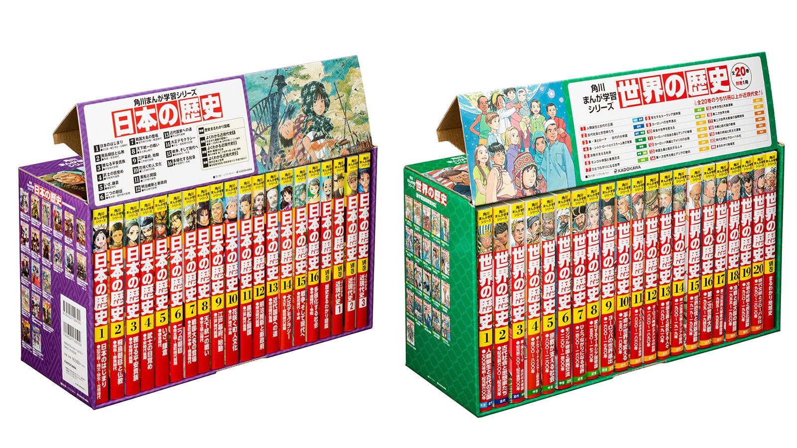 角川まんが学習シリーズ『日本の歴史』、ジャンル別売上で7年連続1位