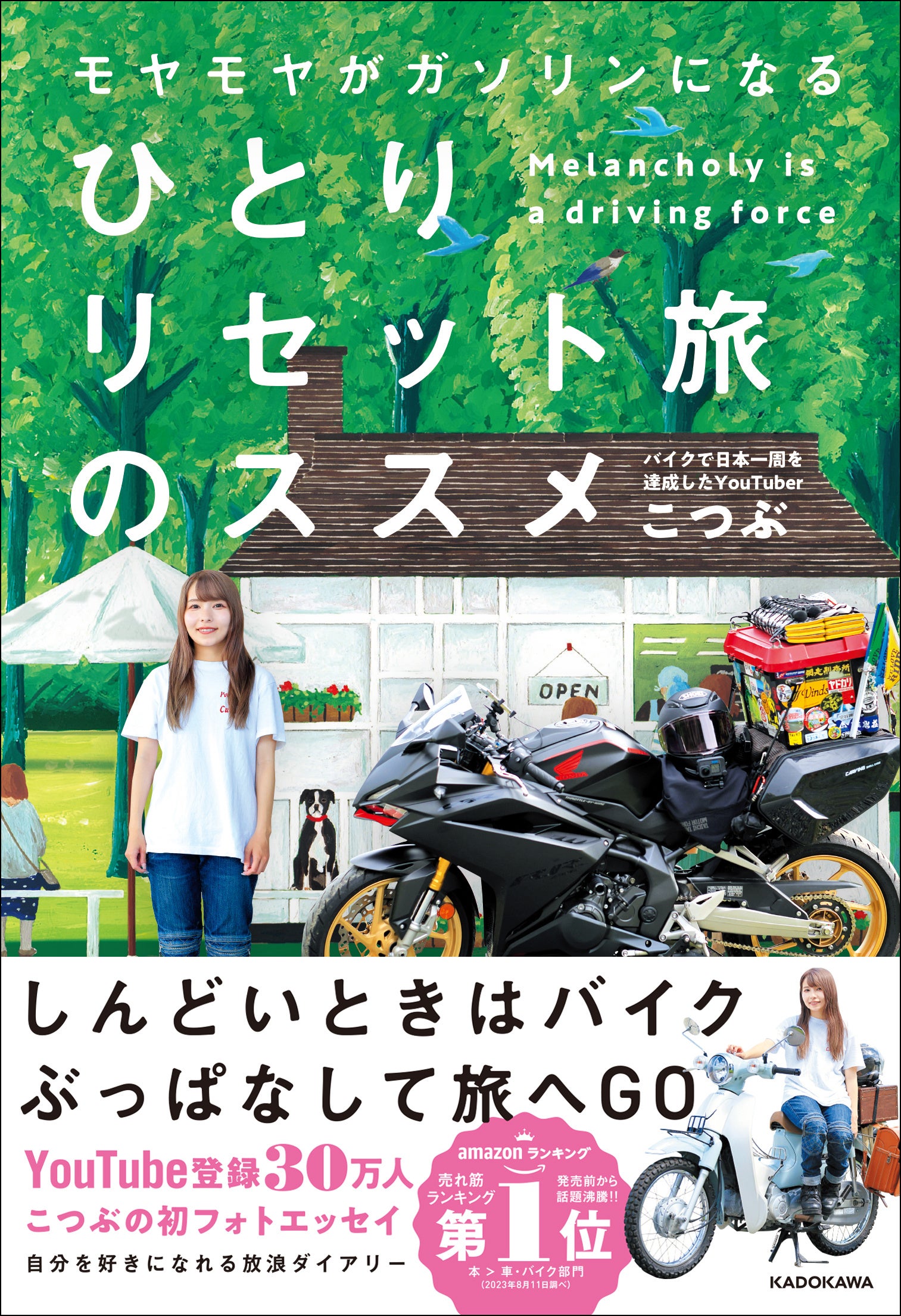 しんどいときはバイクぶっぱなして旅へGO“ ひとりバイクで日本一周を