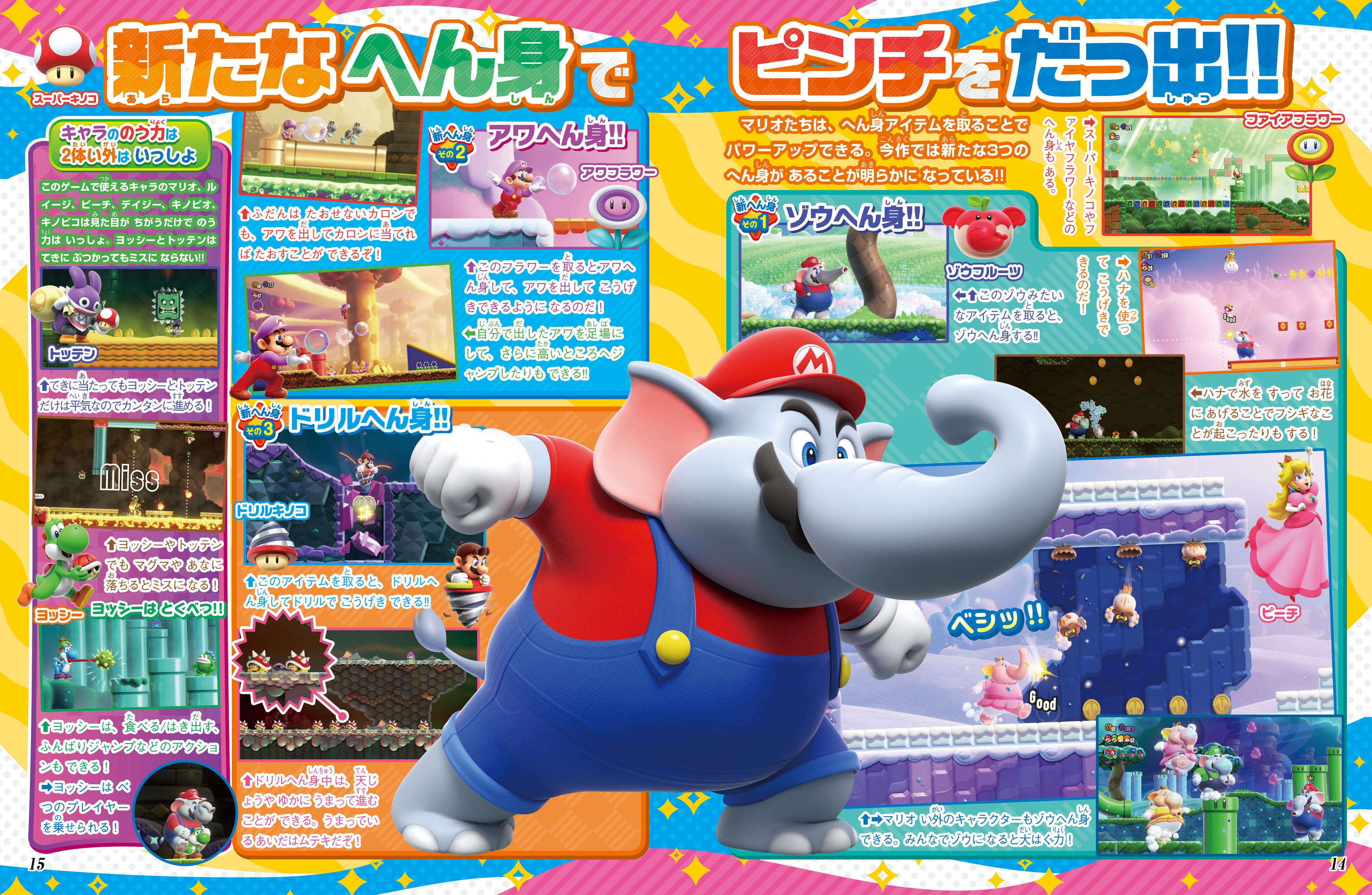 いま大注目の『スーパーマリオブラザーズ ワンダー』を大特集！ 84