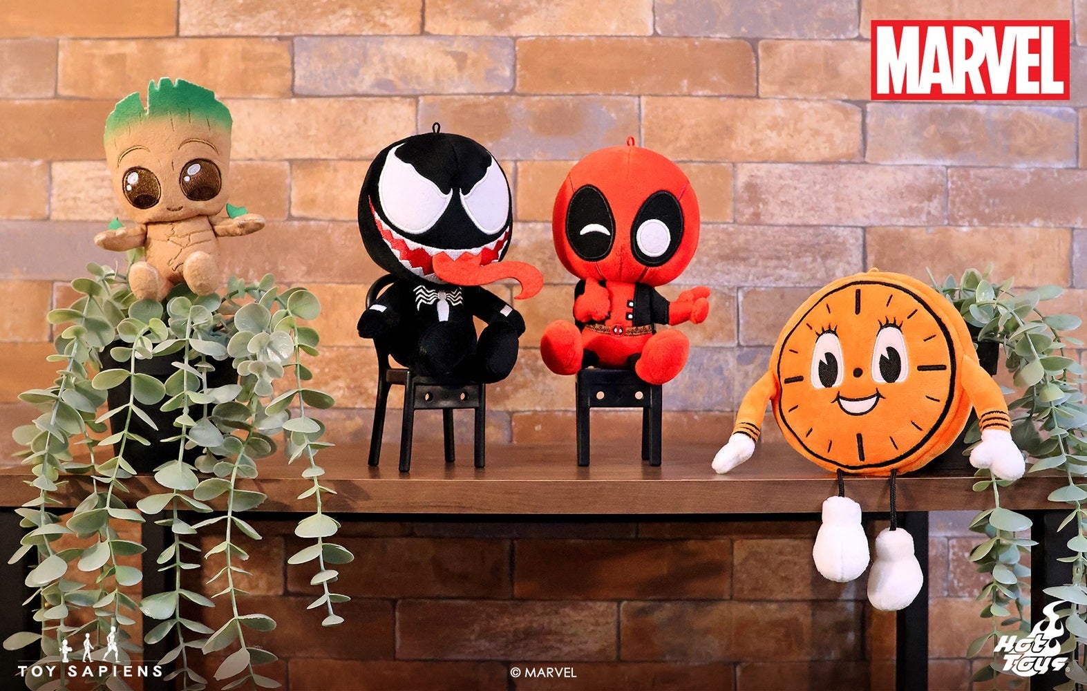 デッドプールやヴェノムなどマーベルの人気キャラクターたちが