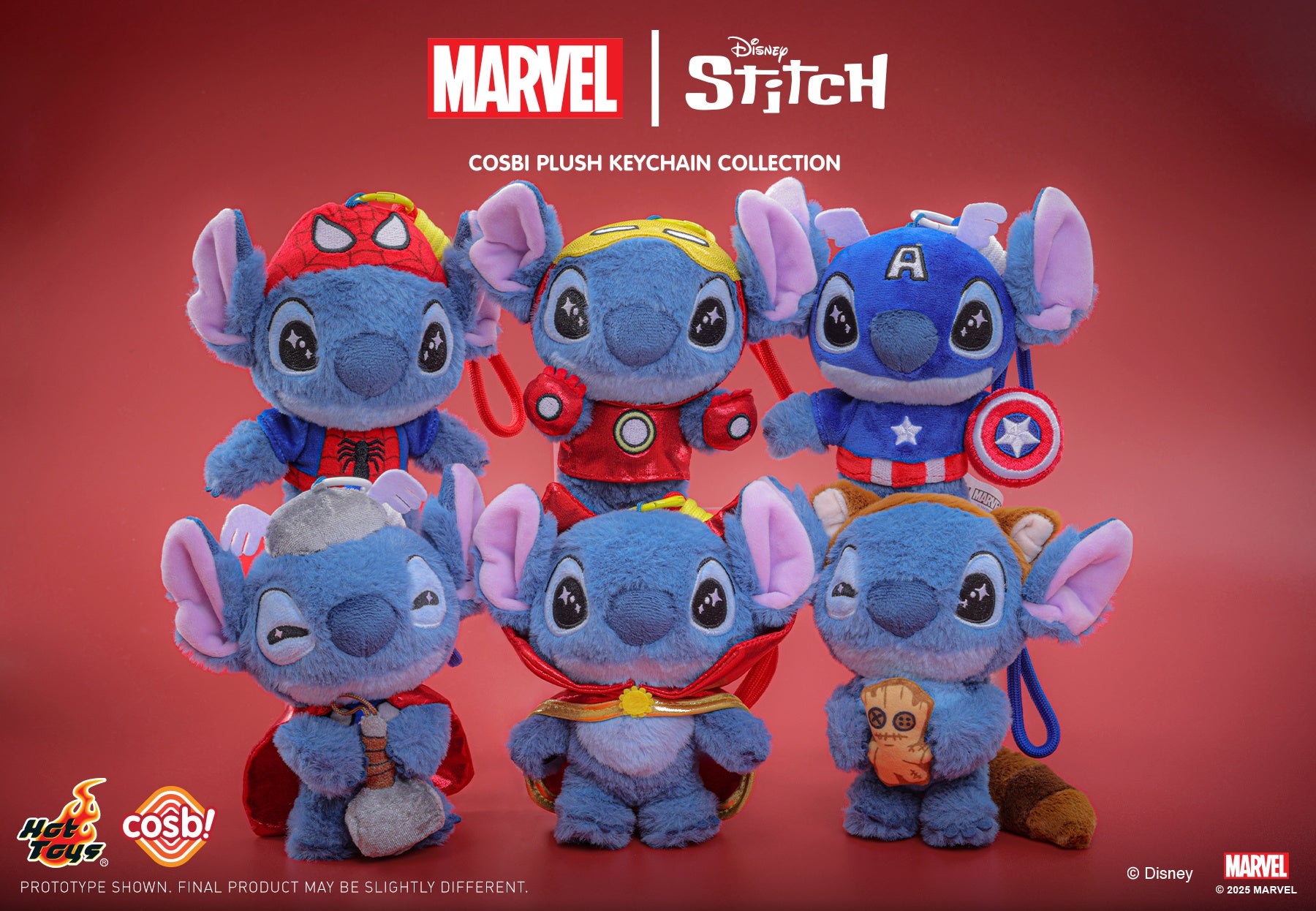 スティッチがマーベルのスーパーヒーローに変身！？ホットトイズ限定