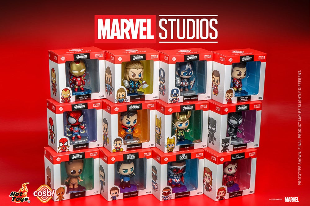 ホットトイズのデフォルメフィギュア「コスビ」に、マーベルの人気