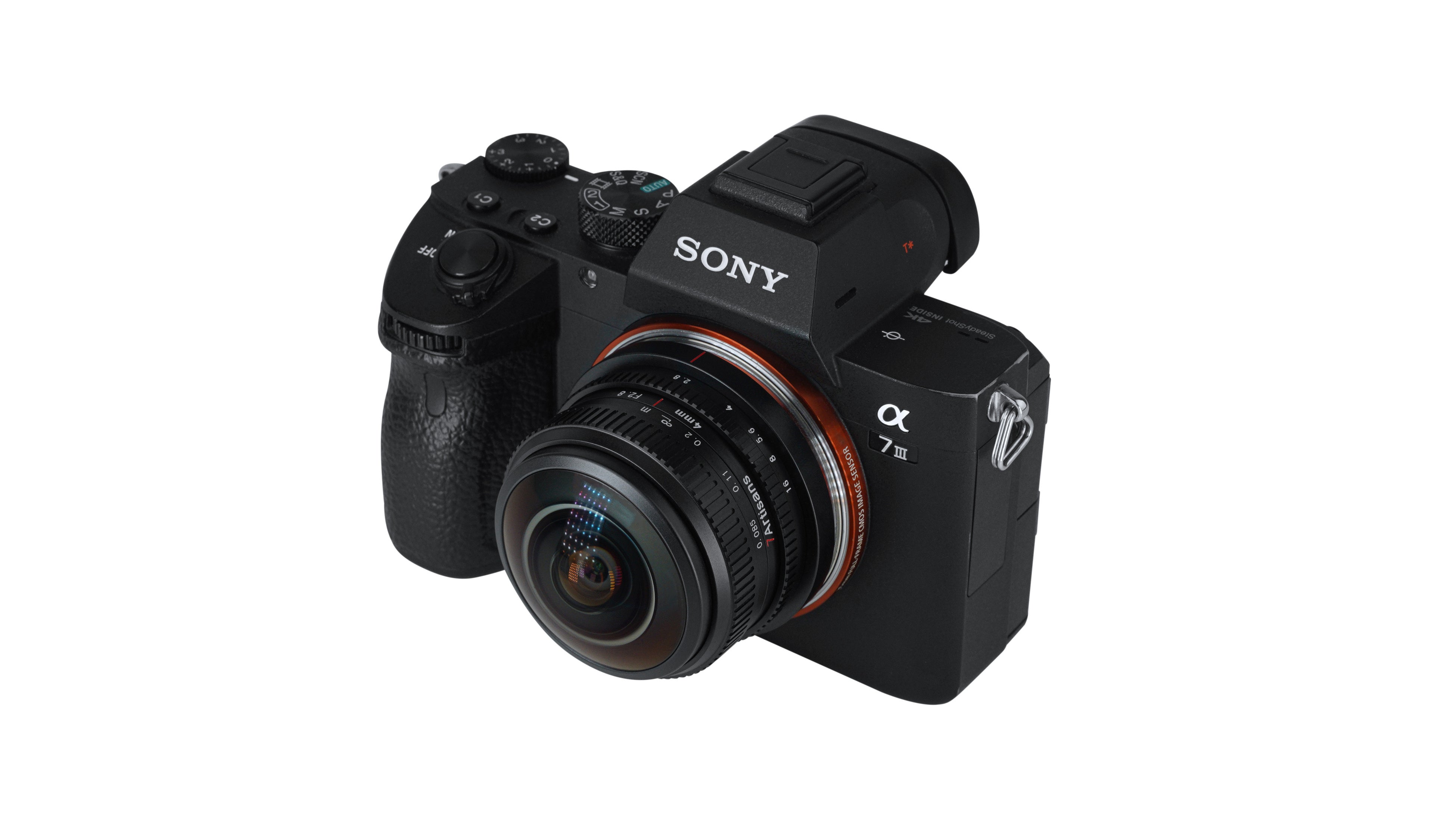 七工匠から225°超広角の魚眼レンズ「4mm F2.8」が登場！ドローンに