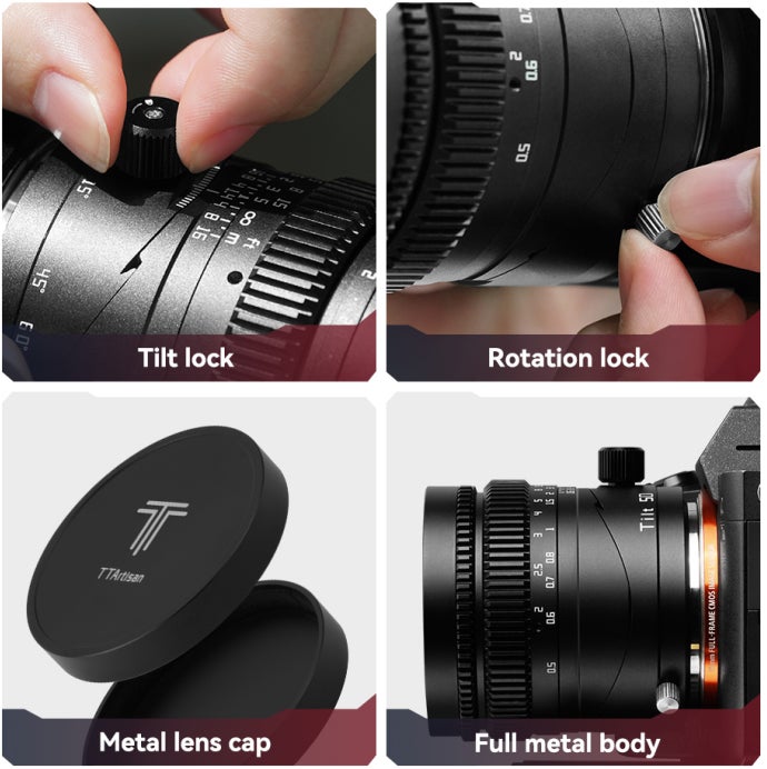新】TTArtisan Tilt 50mm F1.4チルトレンズ、世界をミニチュアに変えて