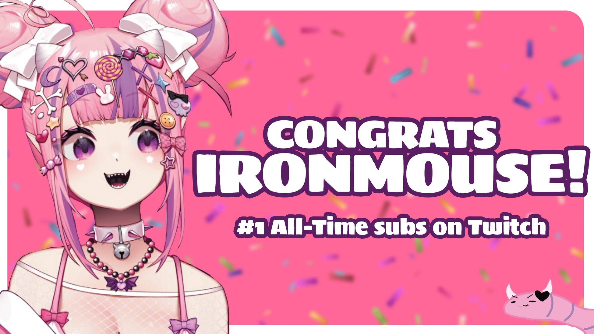米VTuber事務所「VShojo」所属、「Ironmouse (アイアンマウス)」が2024