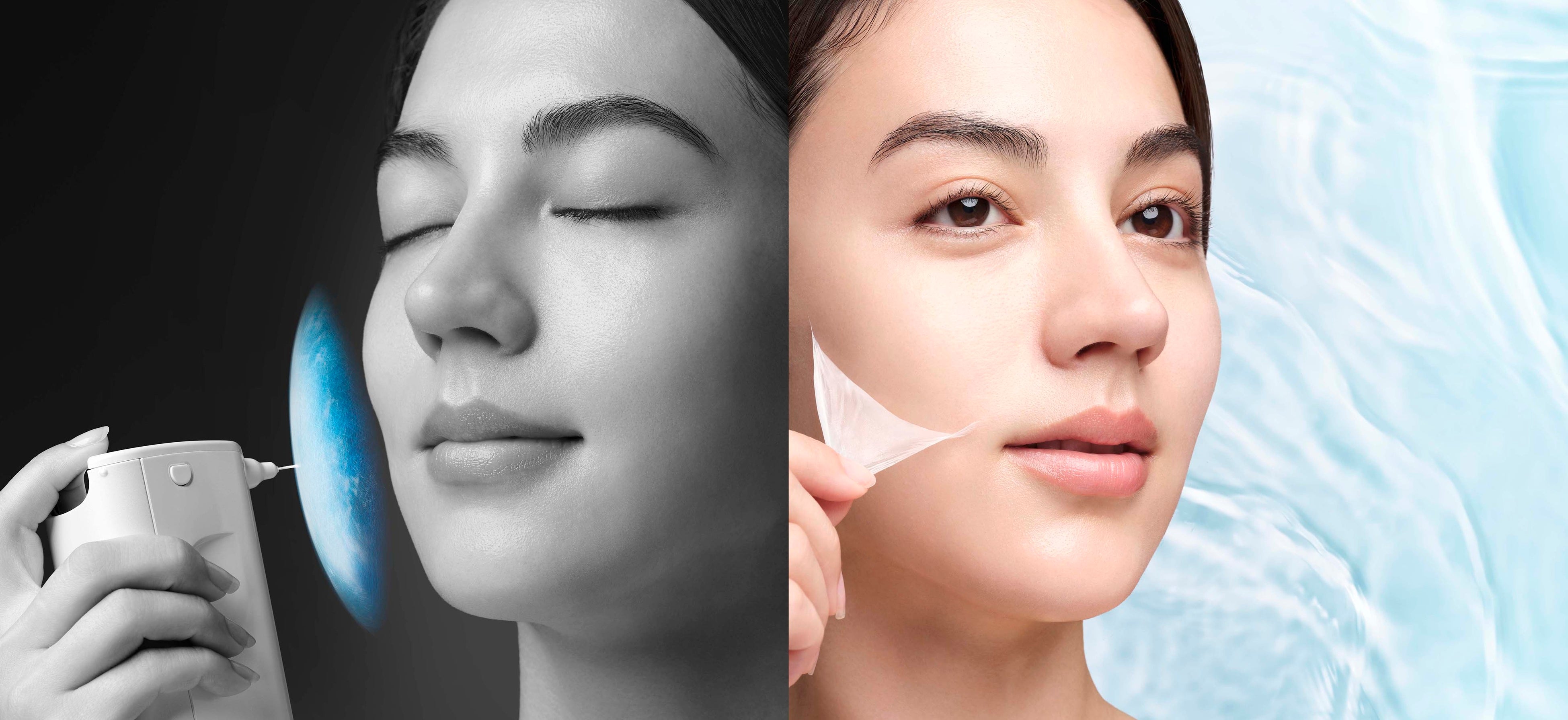 深い乾燥悩みを抱える方に、極薄ヴェールを肌にまとう新発想の“着る角