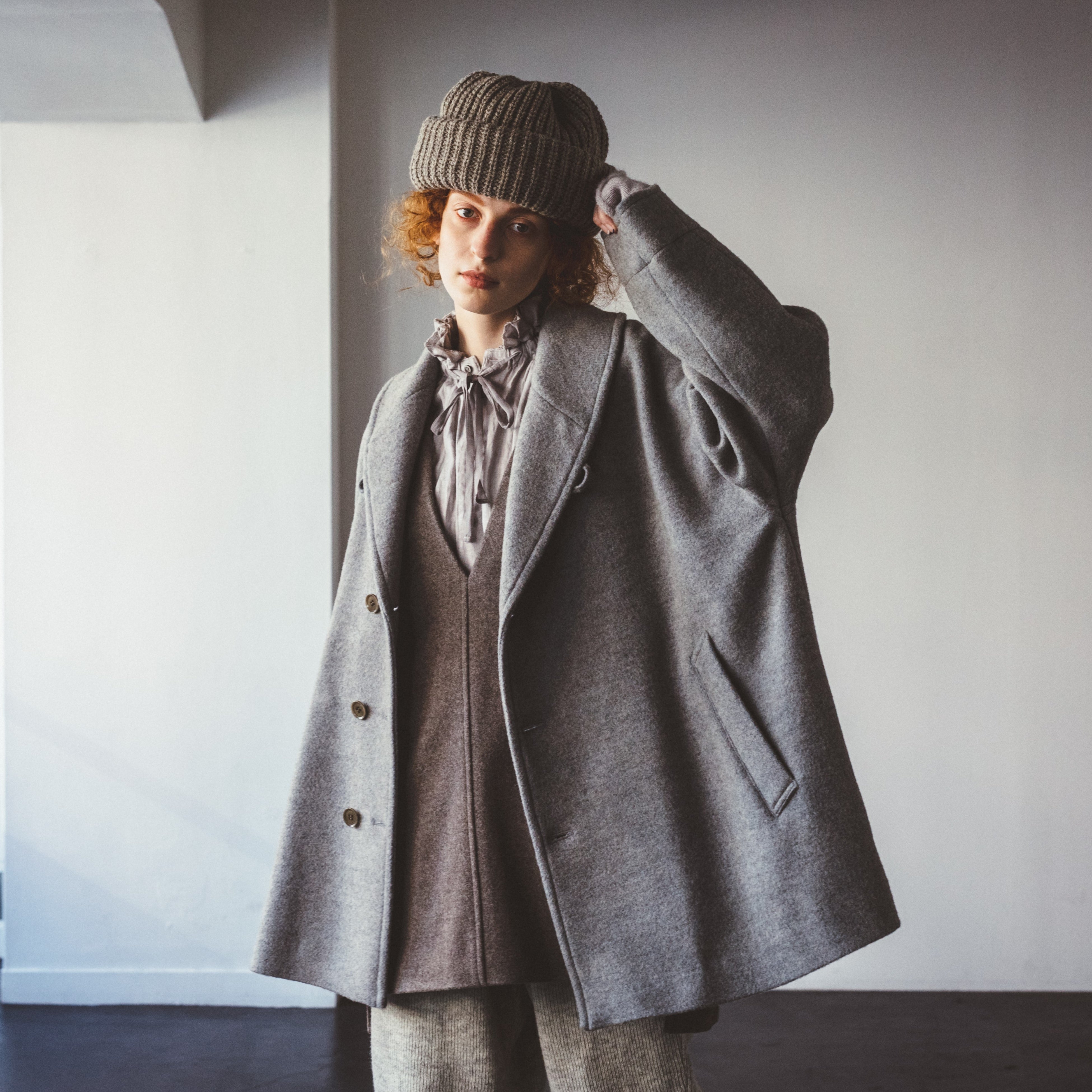 今年のとっておきのアウターはふんわりとした素材感が温かなウール
