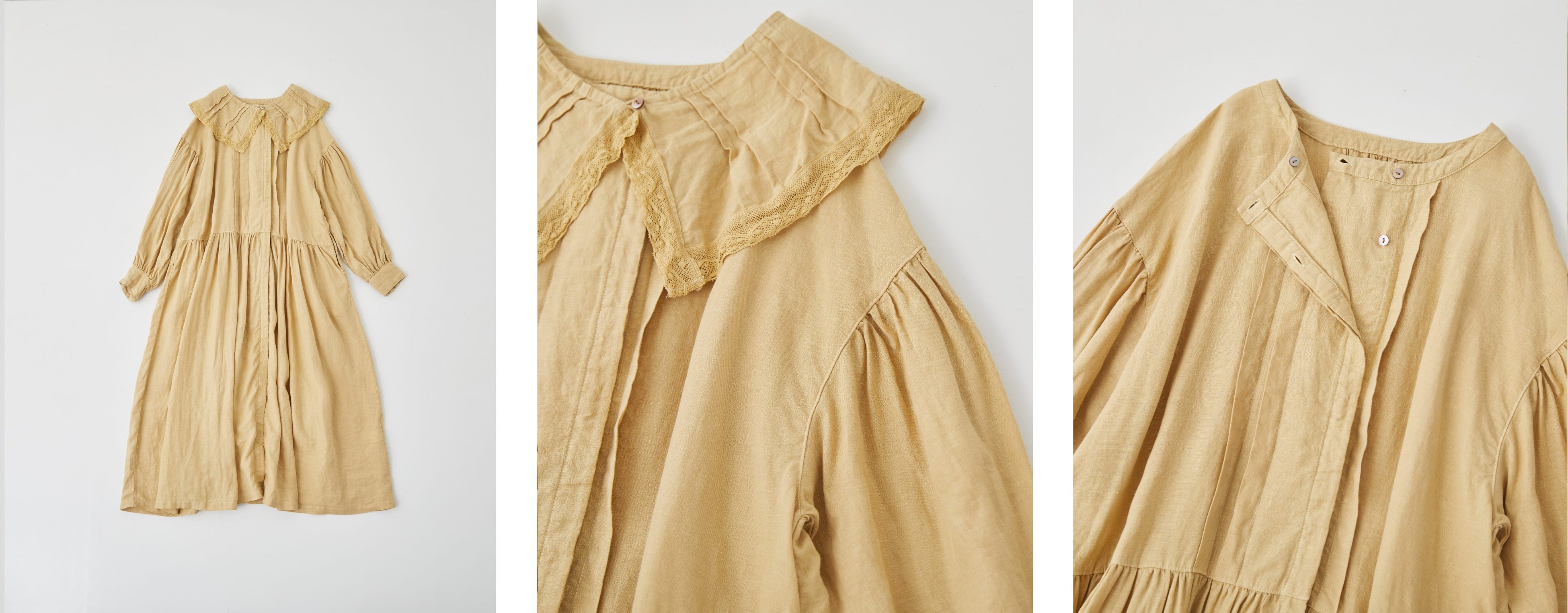 ネストローブの秋の新作は優しい色合いの天然染めアイテム。厳しい暑さ