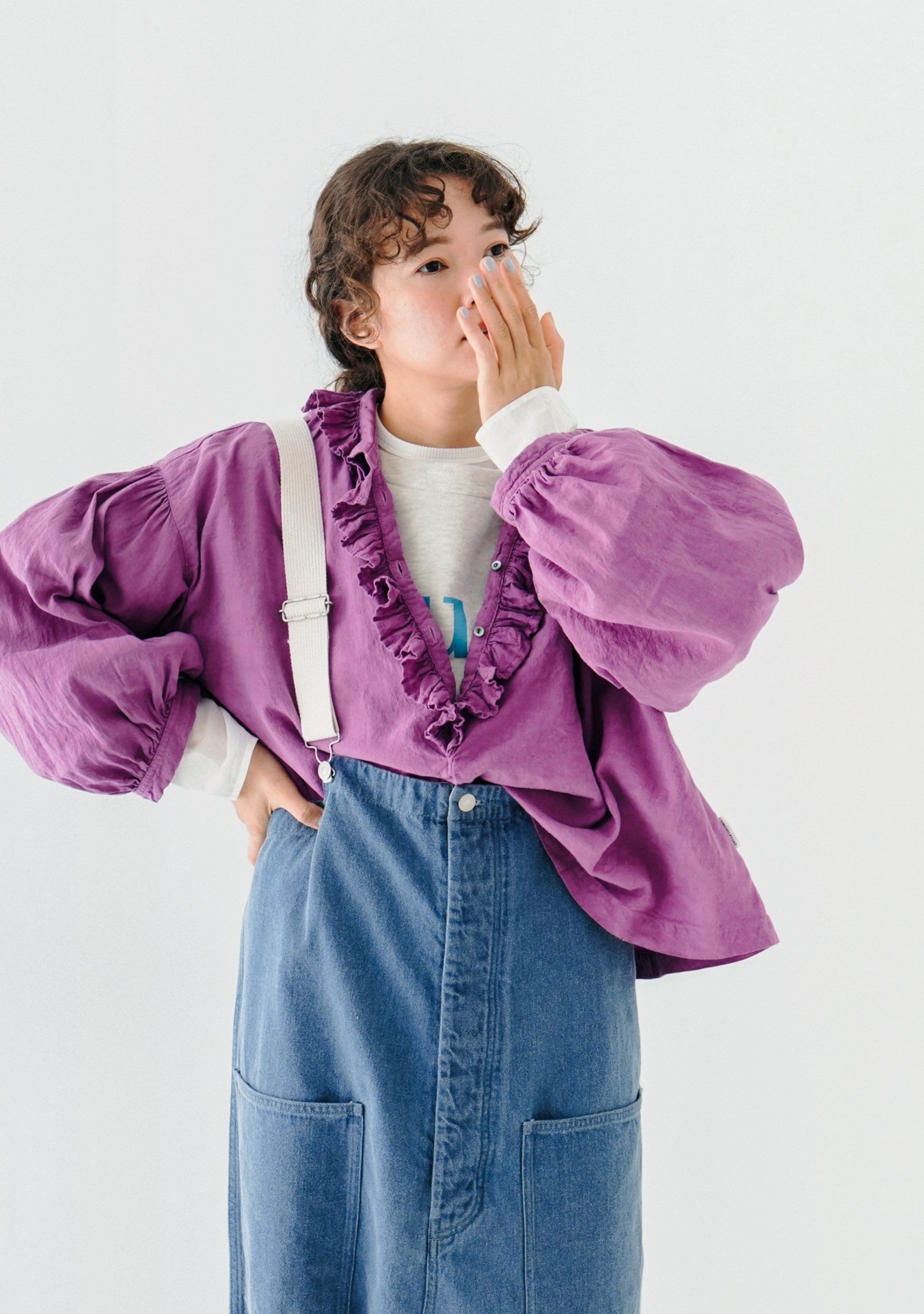 nest Robe】新しい年に向けて、心弾むカラーのブラウスがラインナップ