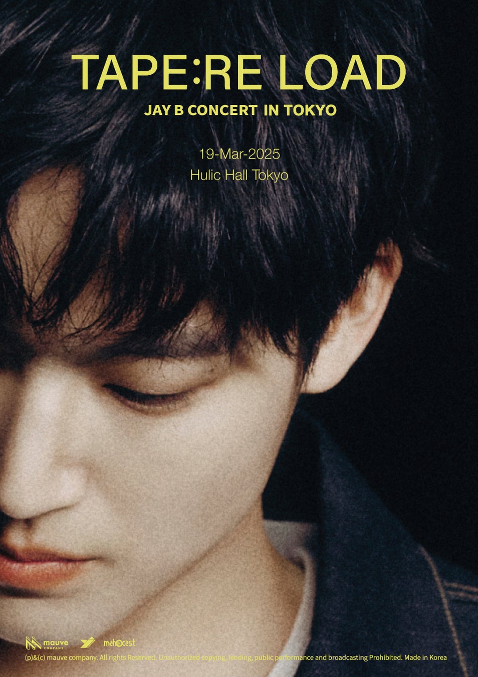 GOT7、JAY B アジアツアー『2025 JAY B CONCERT [TAPE: RE LOAD] IN