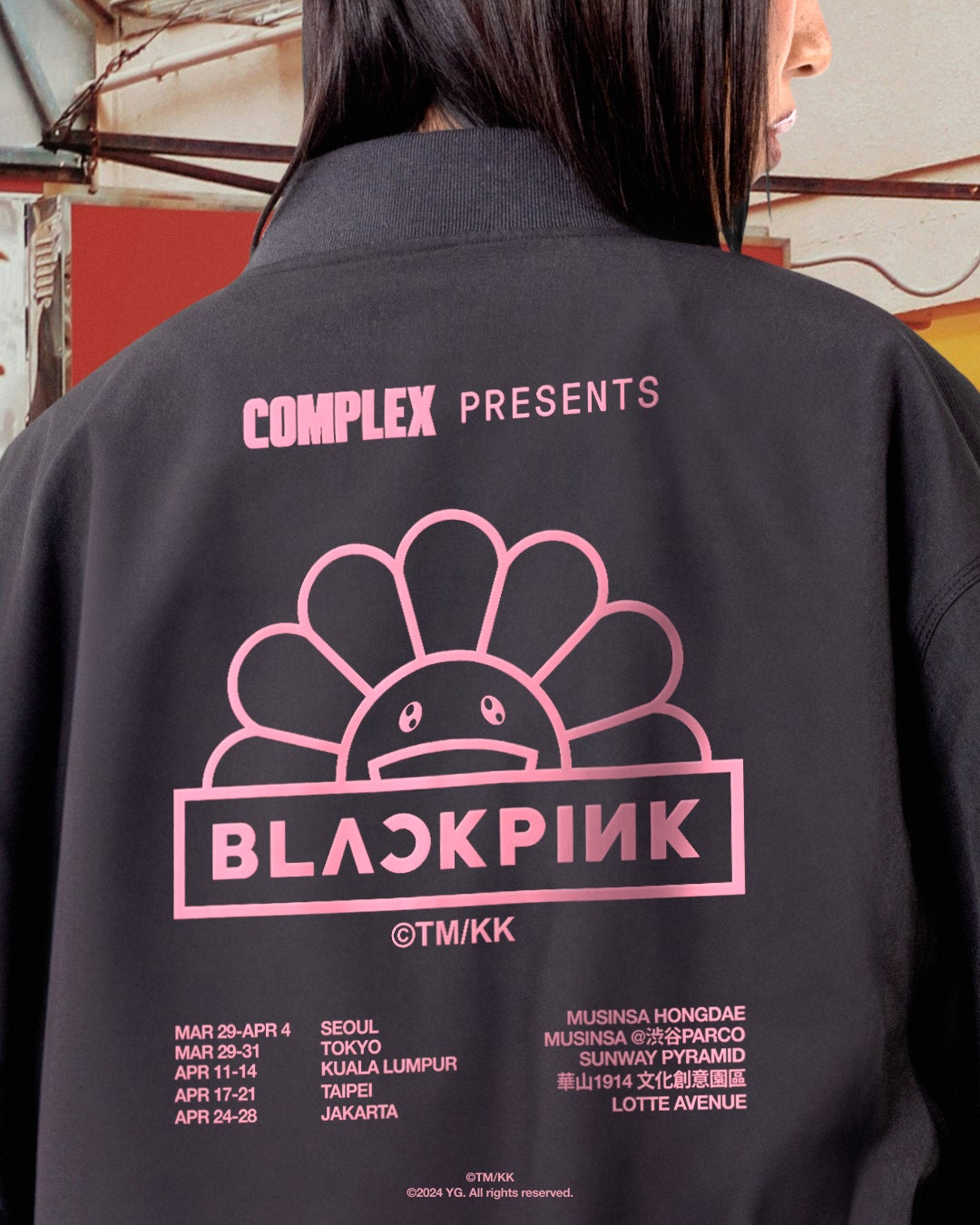 MUSINSAにて限定発売！Takashi Murakami×BLACKPINK “In Your Area