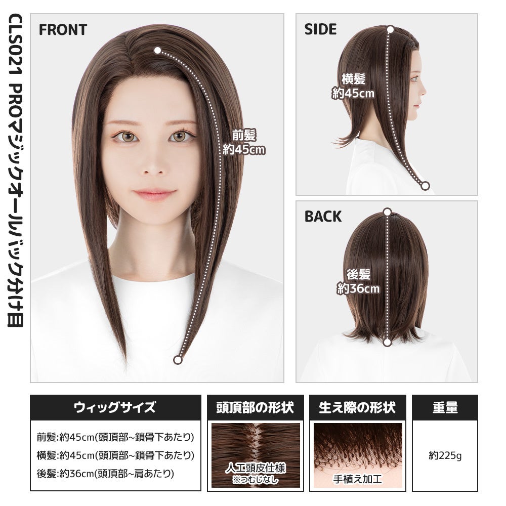 国内業界初！】コスプレイヤー歓喜の超時短ウィッグ！売上個数No.1に