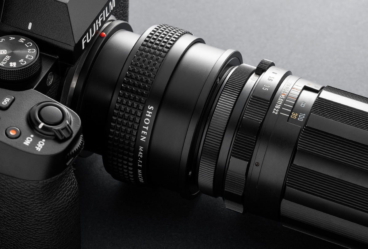 SHOTEN ヘリコイド付きマウントアダプター｜M42マウントレンズ